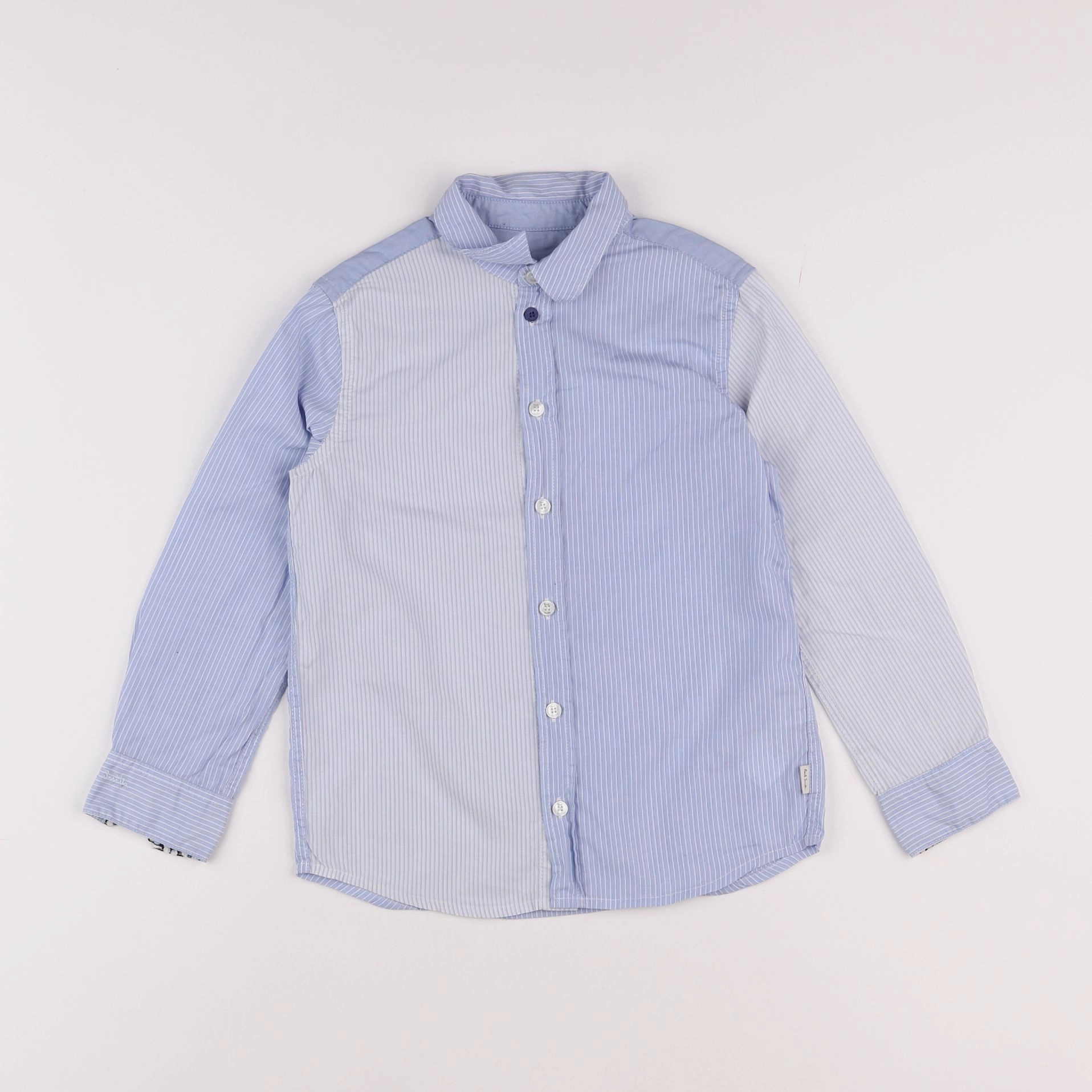 Paul Smith - chemise blanc, bleu - 6 ans