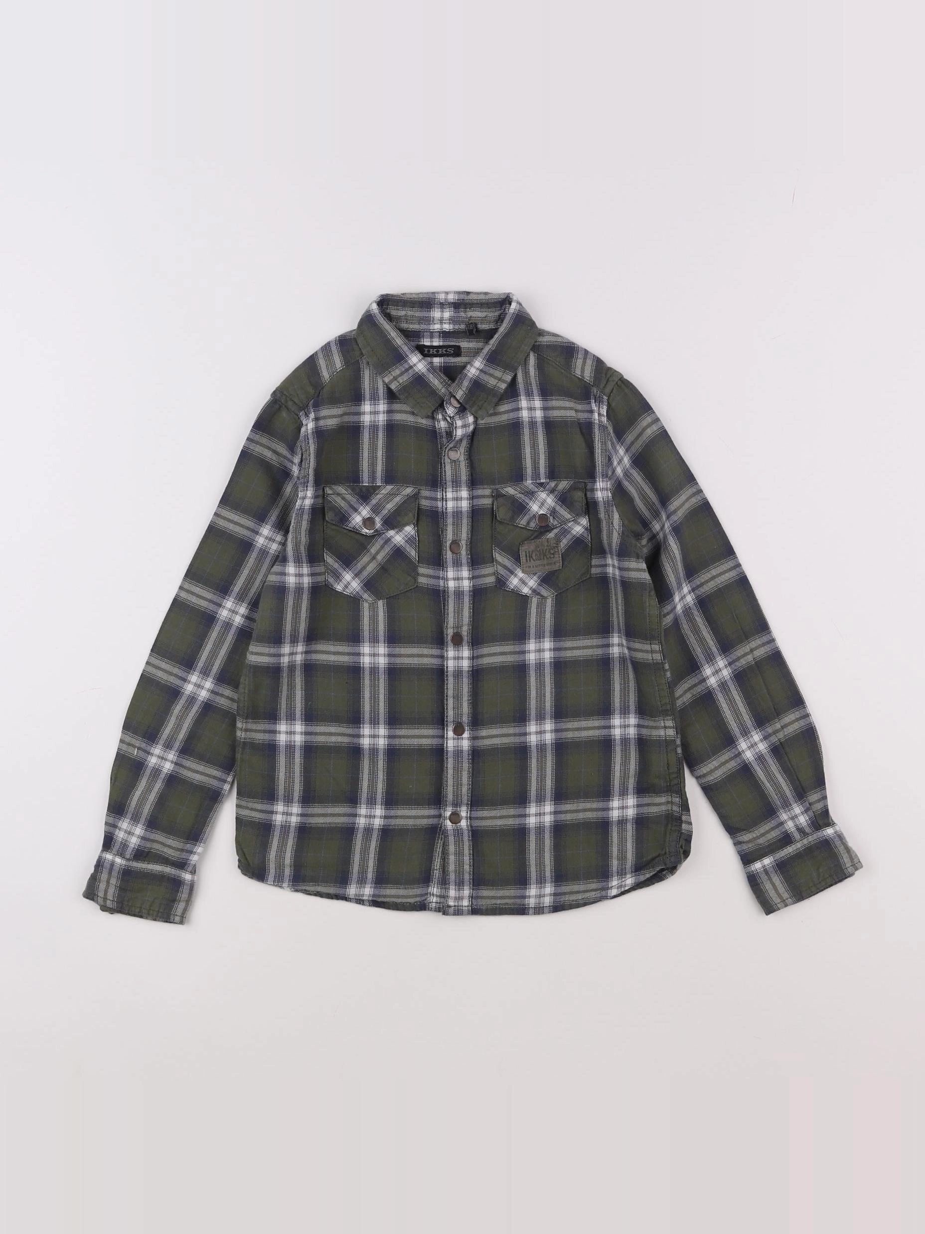 IKKS - chemise vert - 6 ans