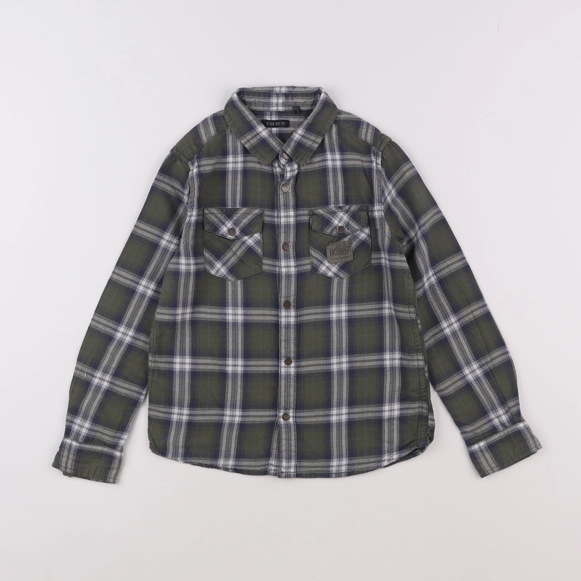 IKKS - chemise vert - 6 ans