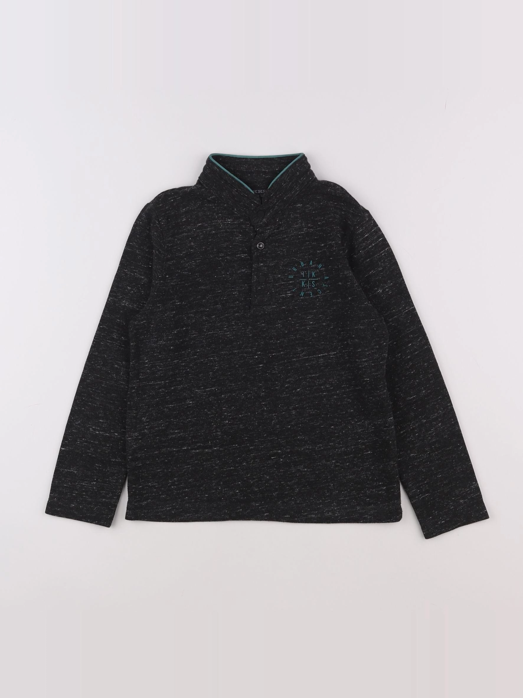 IKKS - polo noir - 6 ans