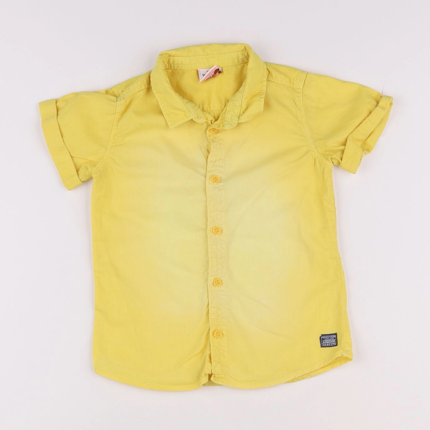 Tape à l'oeil - chemise jaune - 3 ans