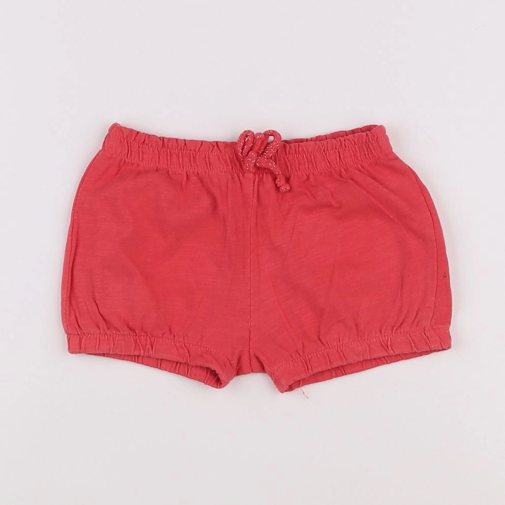 Vertbaudet - short rose - 18 mois