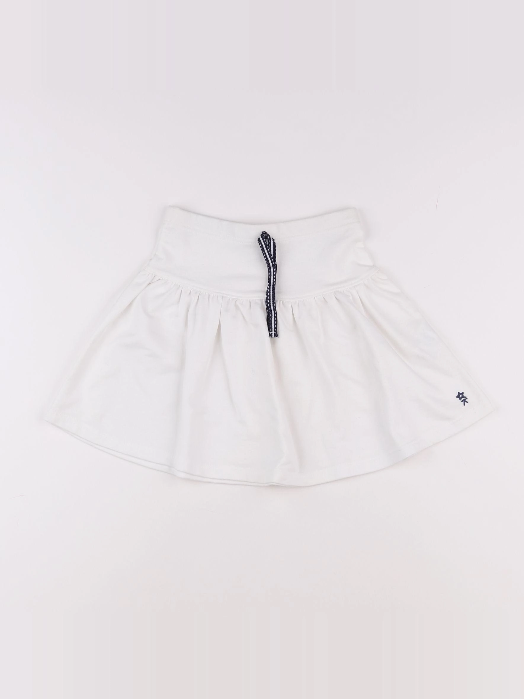 Okaidi - jupe blanc - 8 ans