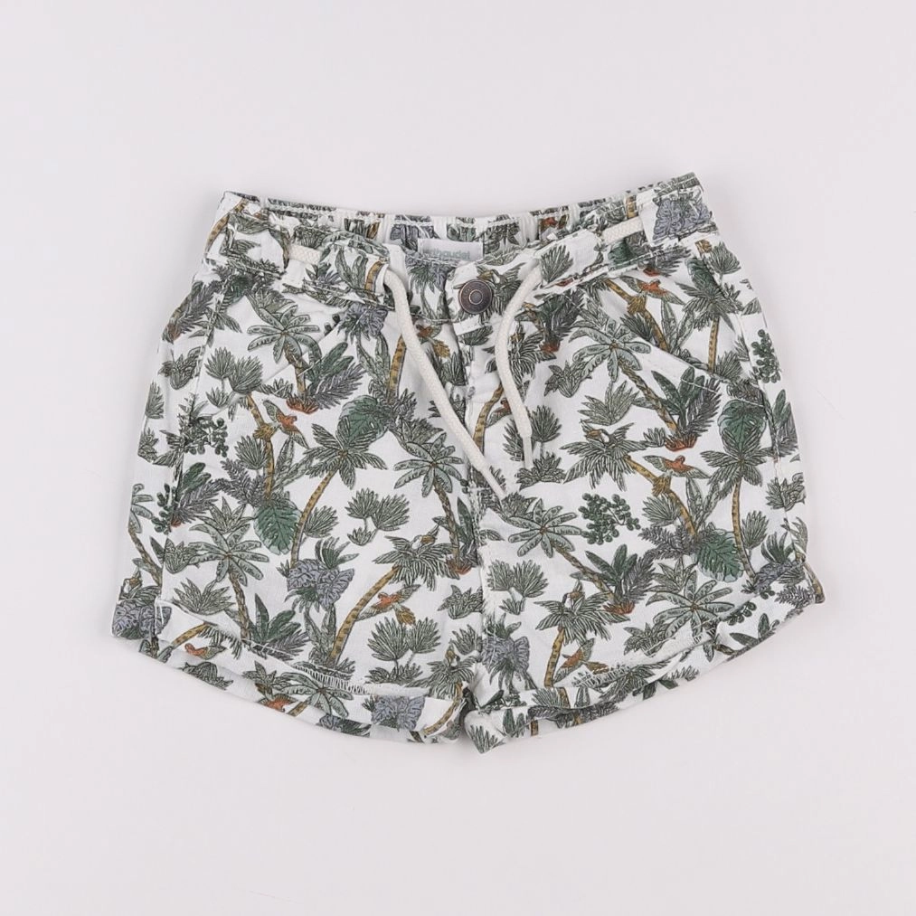 Vertbaudet - short blanc - 12 mois