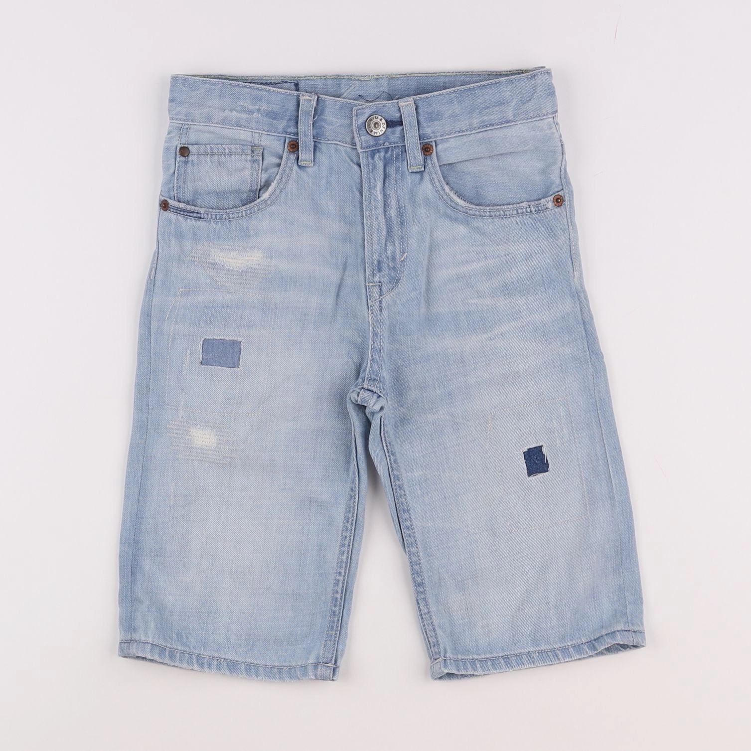 H&M - short bleu - 5/6 ans