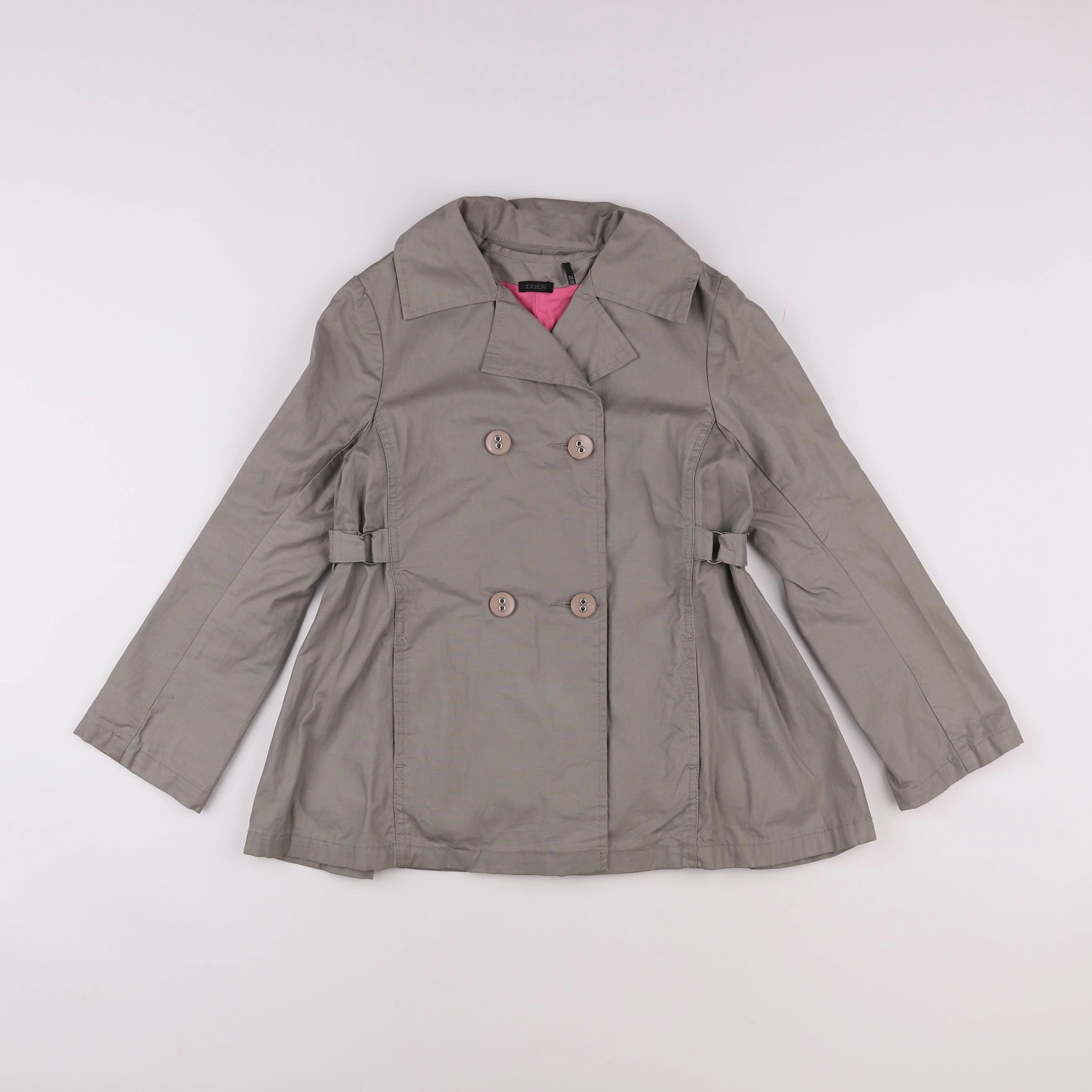 IKKS - trench gris - 10 ans