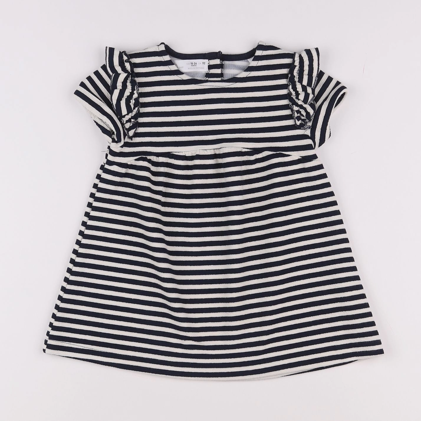 Zara - robe bleu - 18 mois à 2 ans