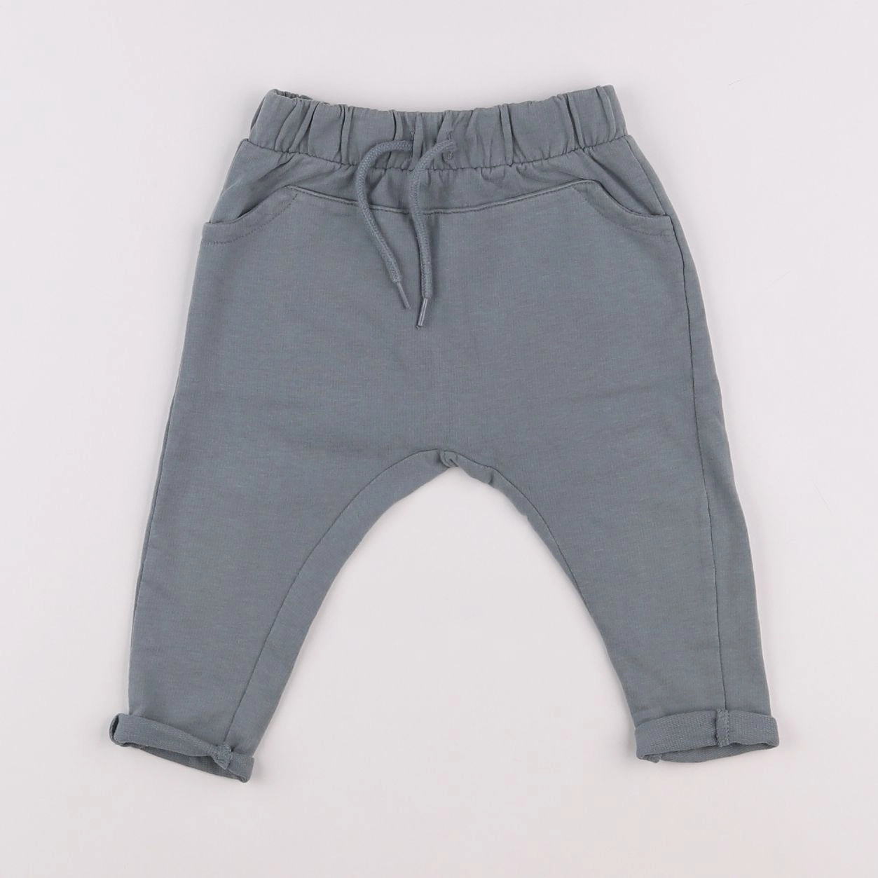 Vertbaudet - pantalon vert - 6 mois