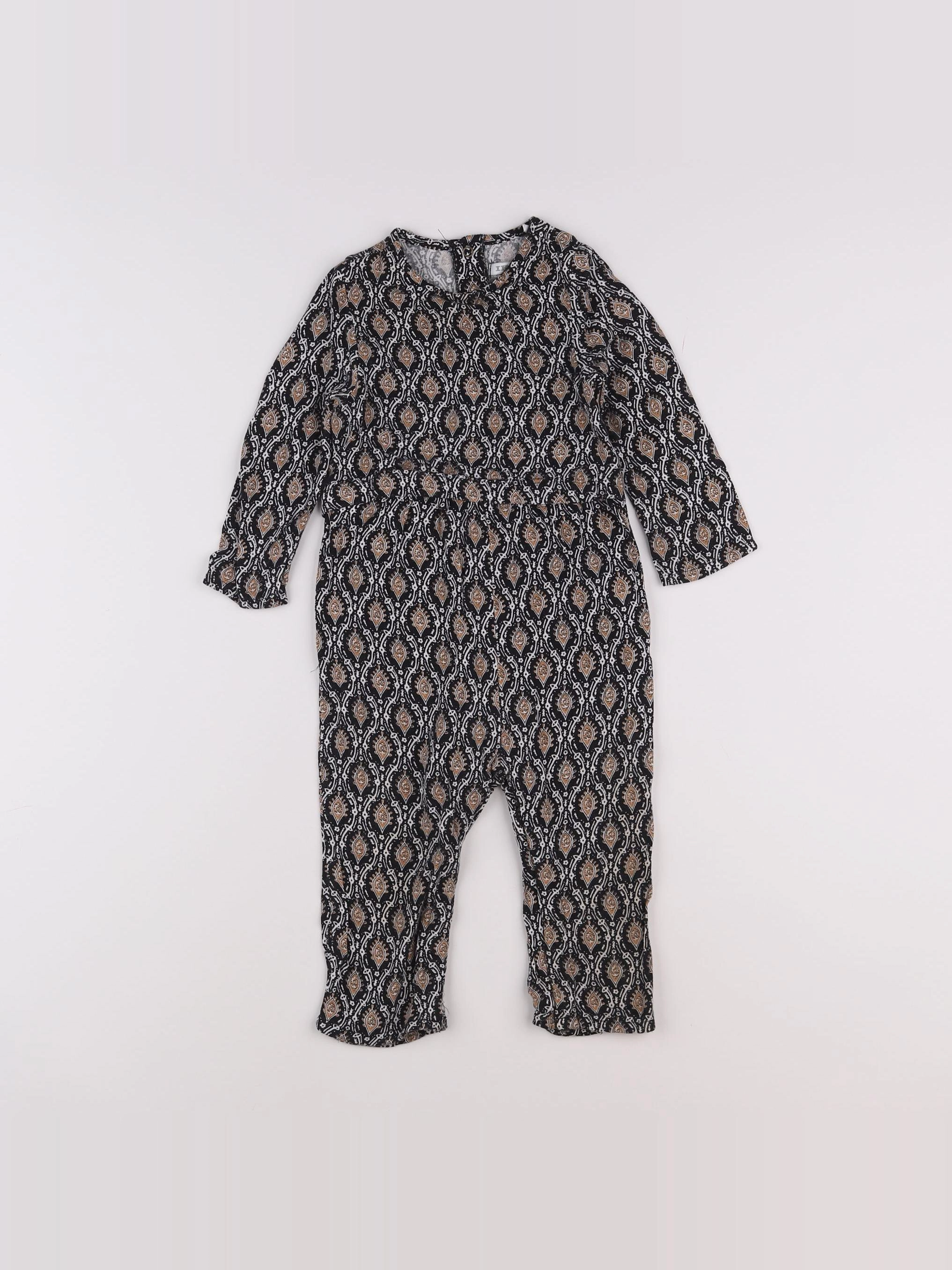 IKKS - combinaison noir, marron - 18 mois