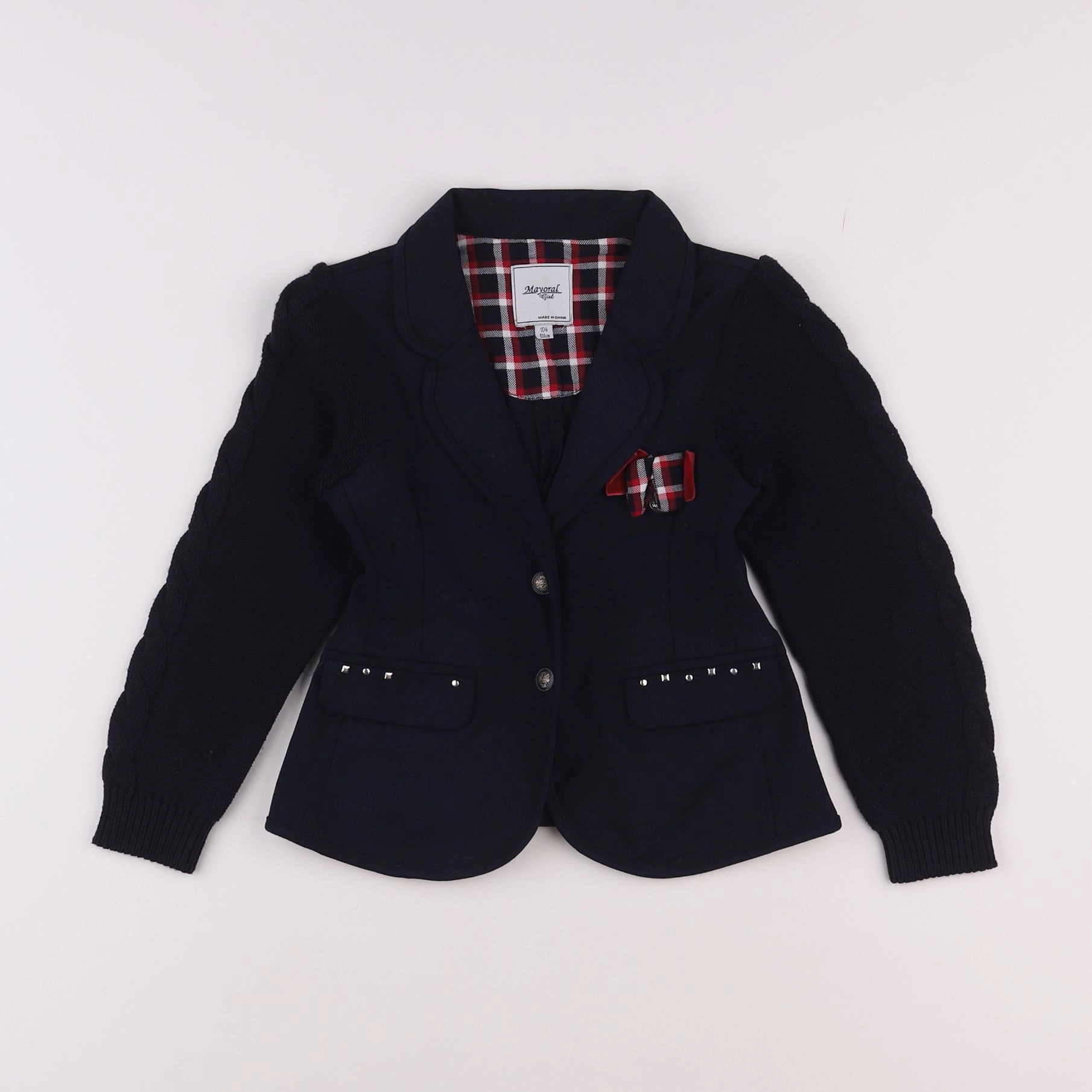 Mayoral - veste bleu - 6 ans