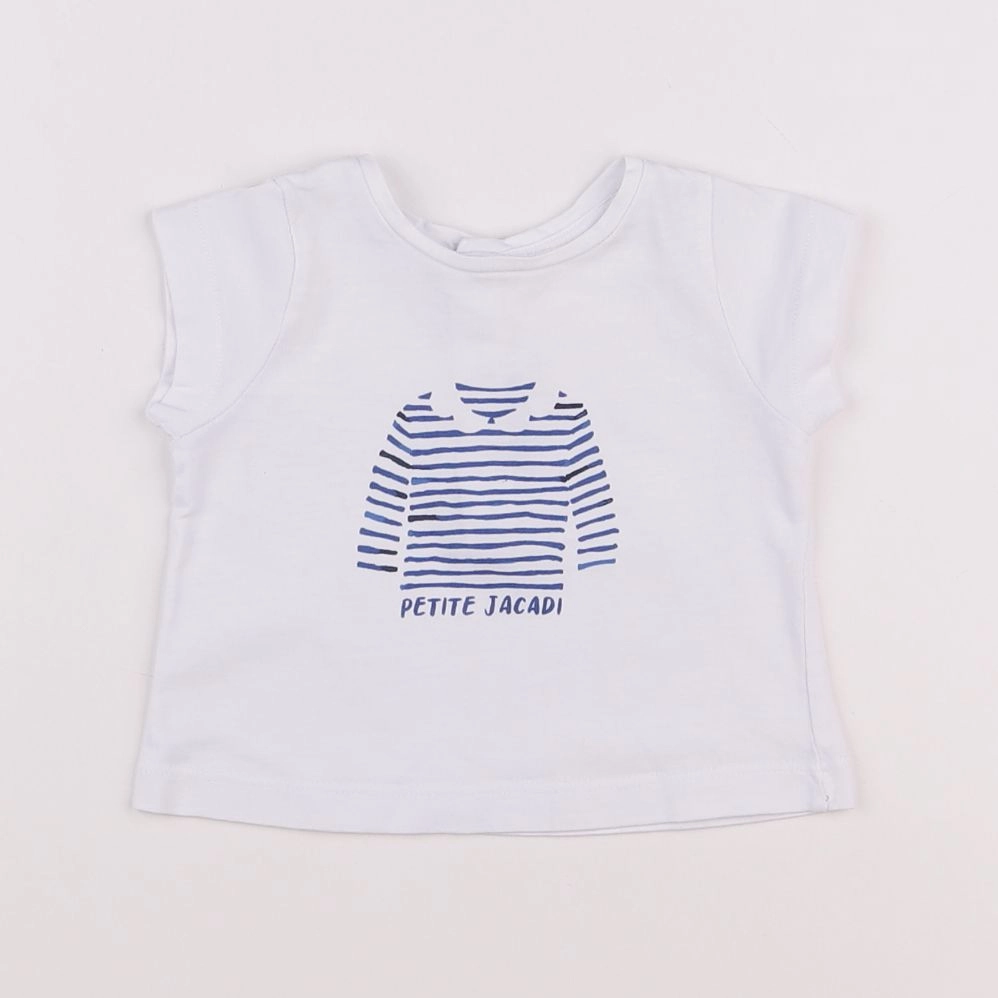 Jacadi - tee-shirt blanc - 6 mois