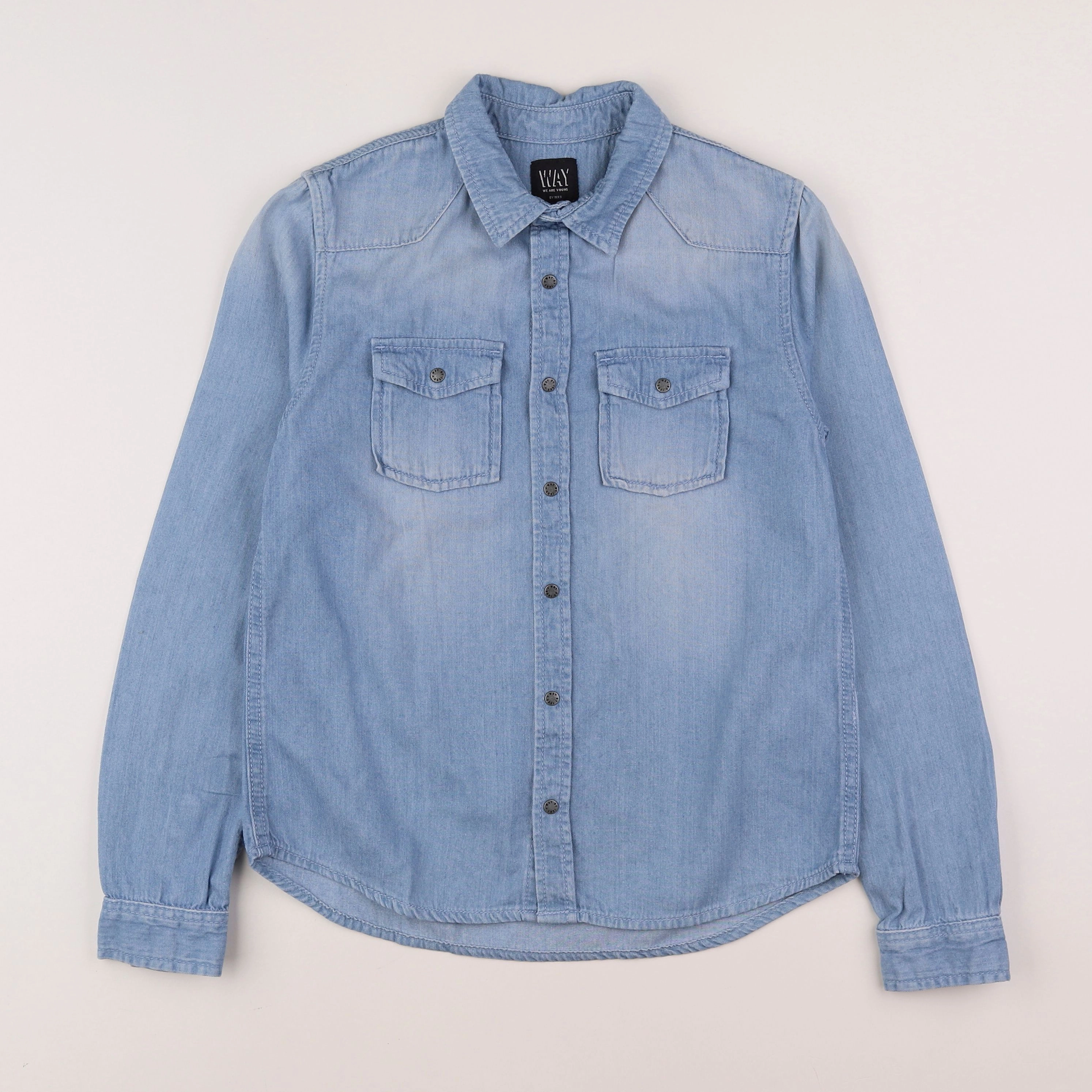 IKKS - chemise bleu - 12 ans