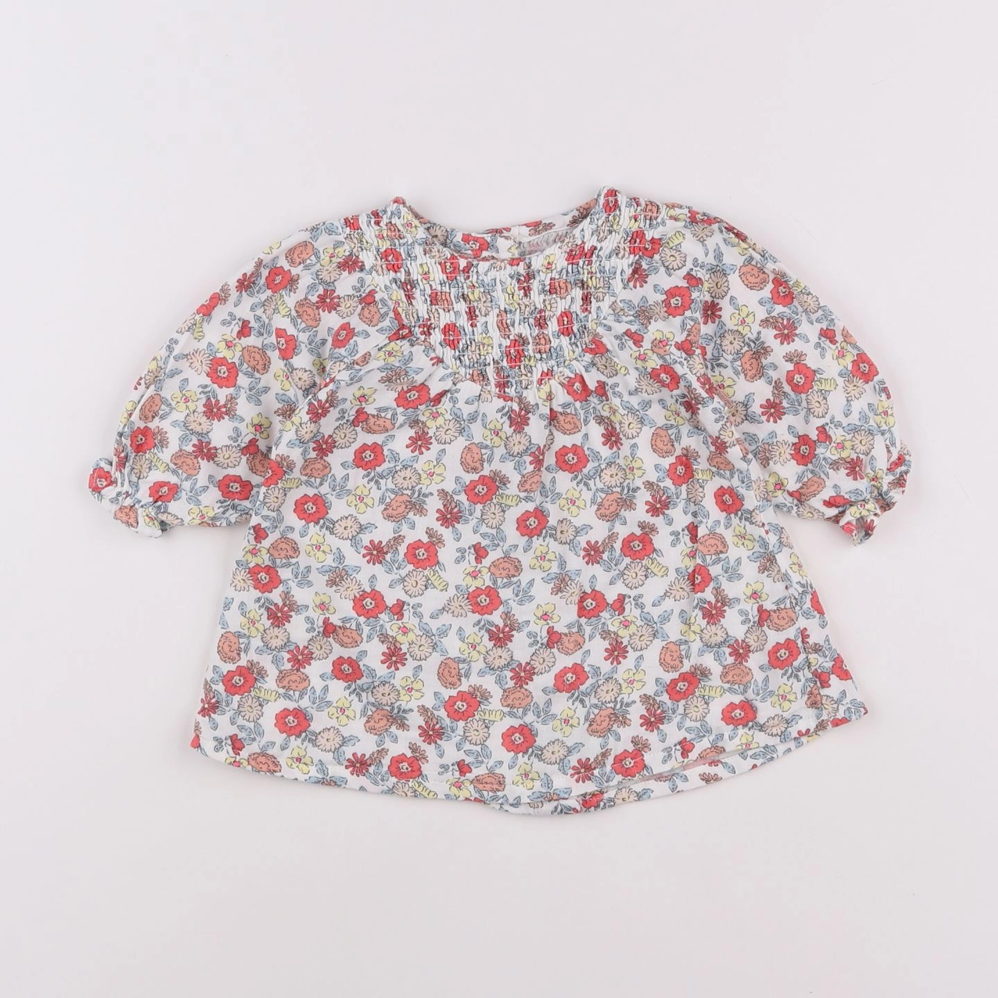Vertbaudet - robe multicolore - 3 mois