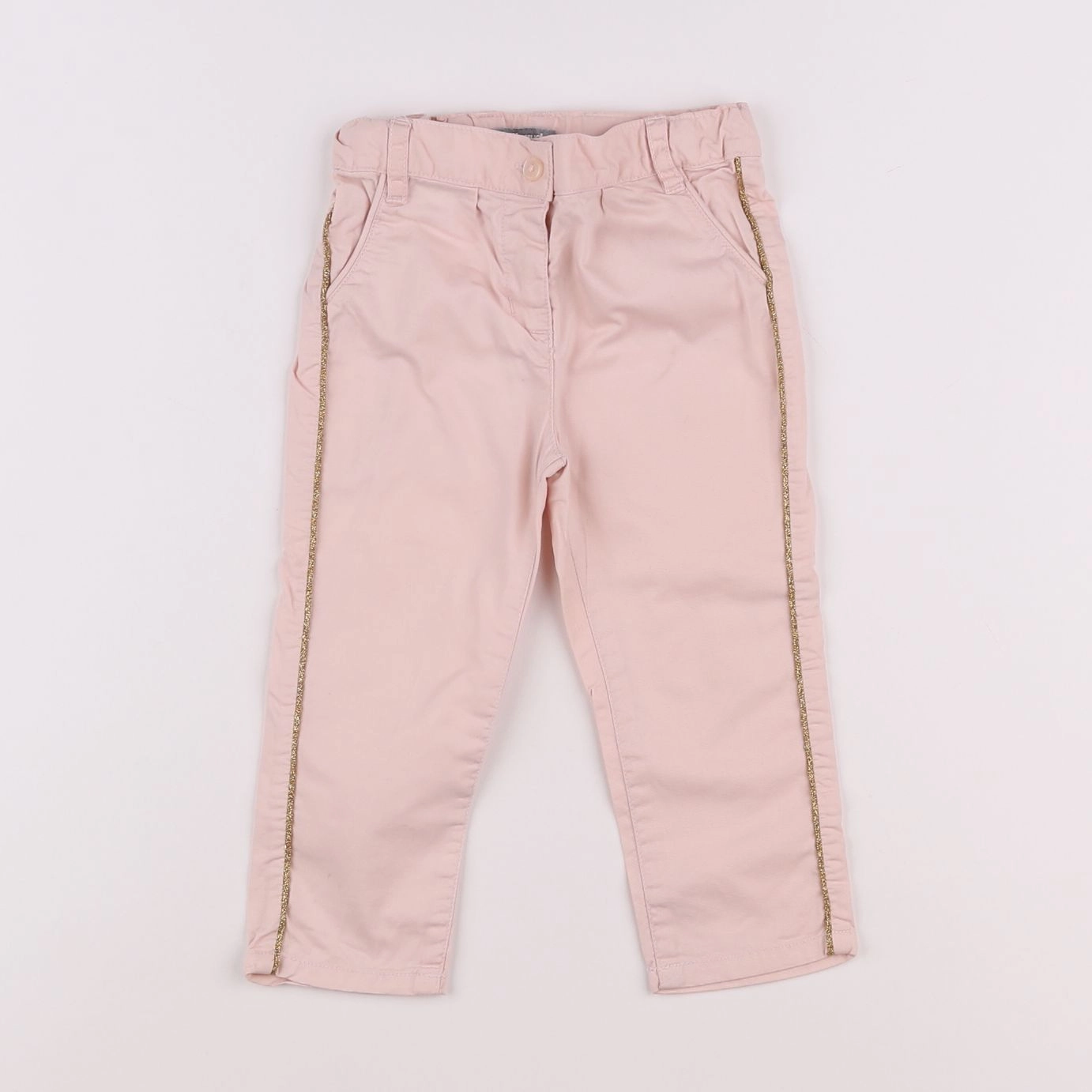 Vertbaudet - pantalon rose - 18 mois