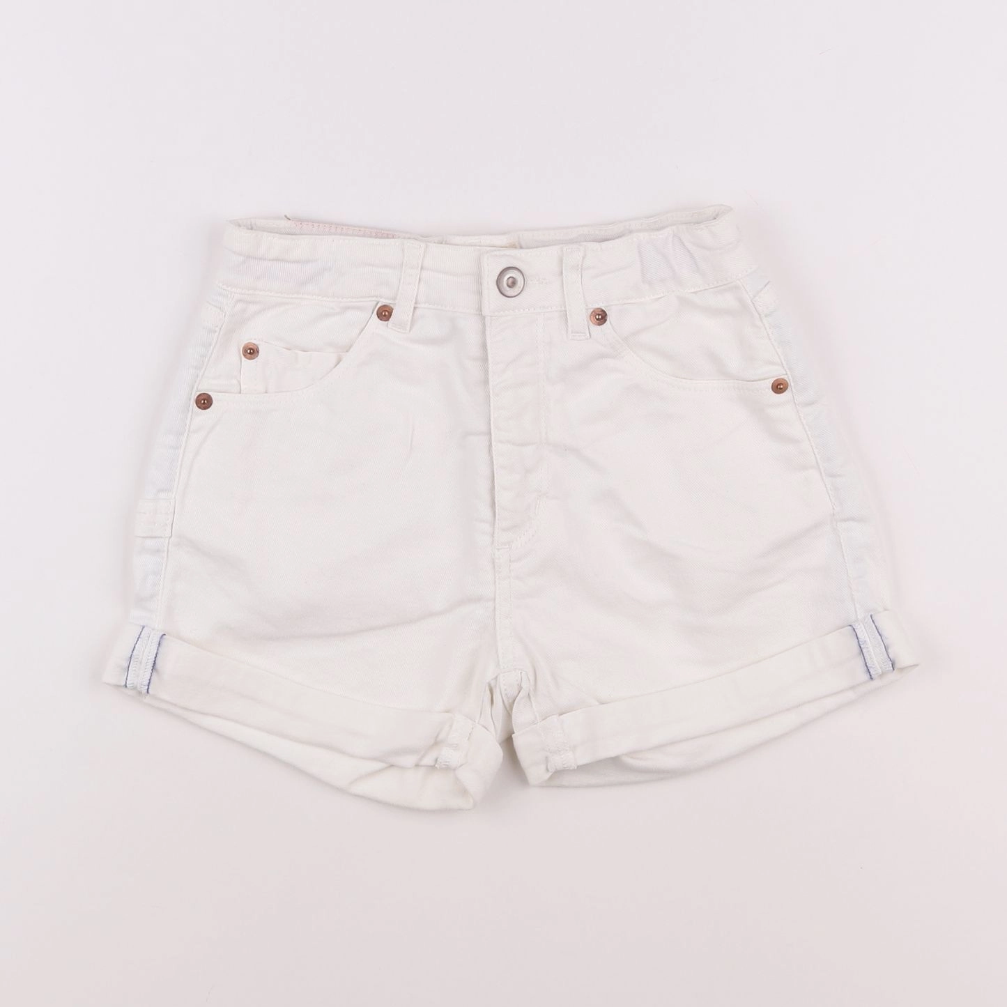 Bellerose - short blanc - 8 ans