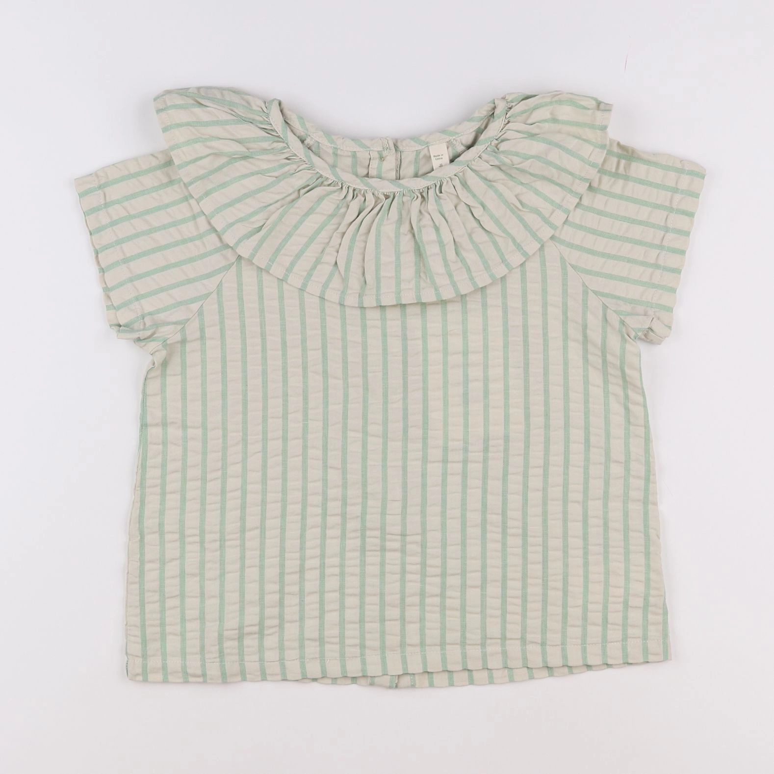 Garbo & Friends - blouse vert - 7/8 ans