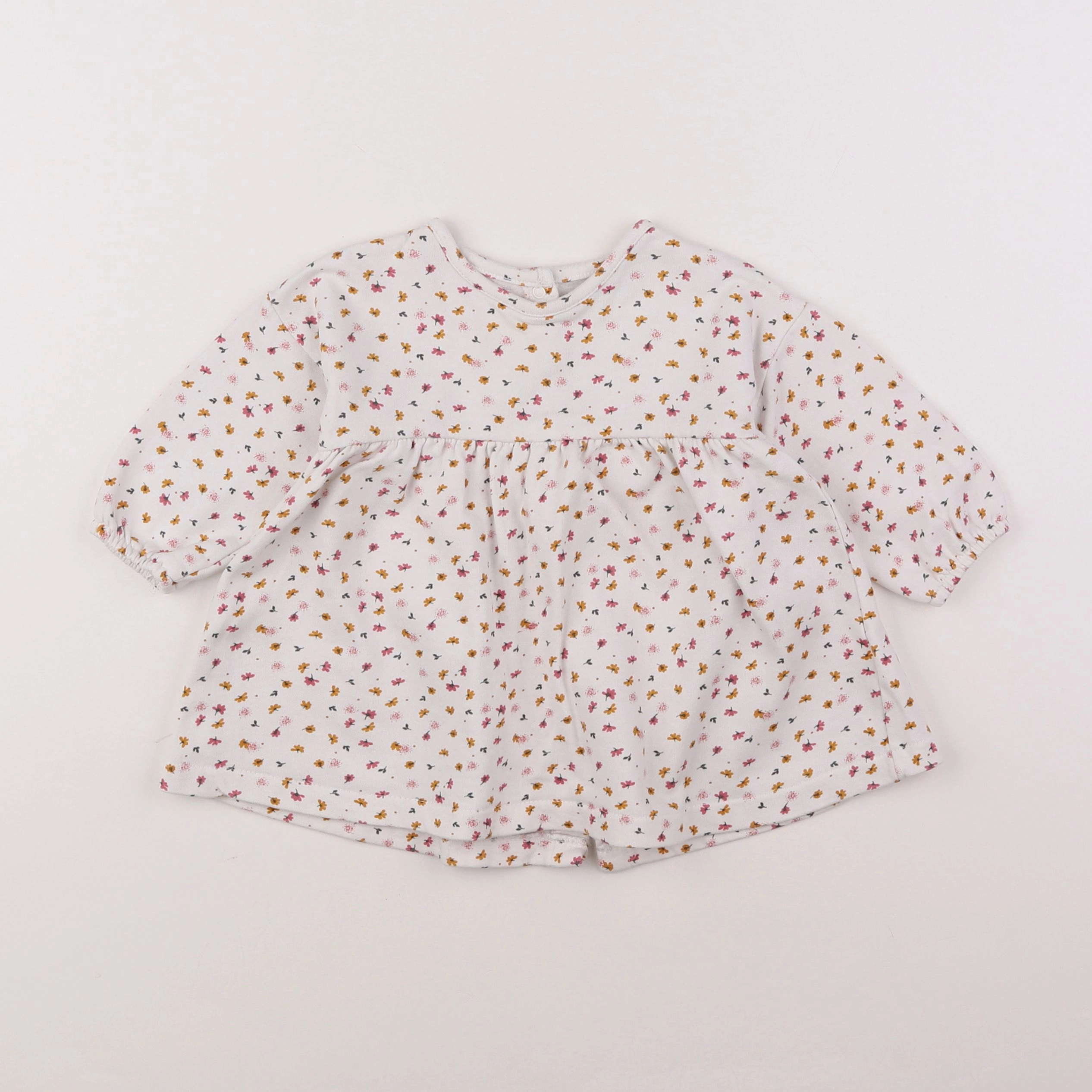 Vertbaudet - robe multicolore - 9 mois