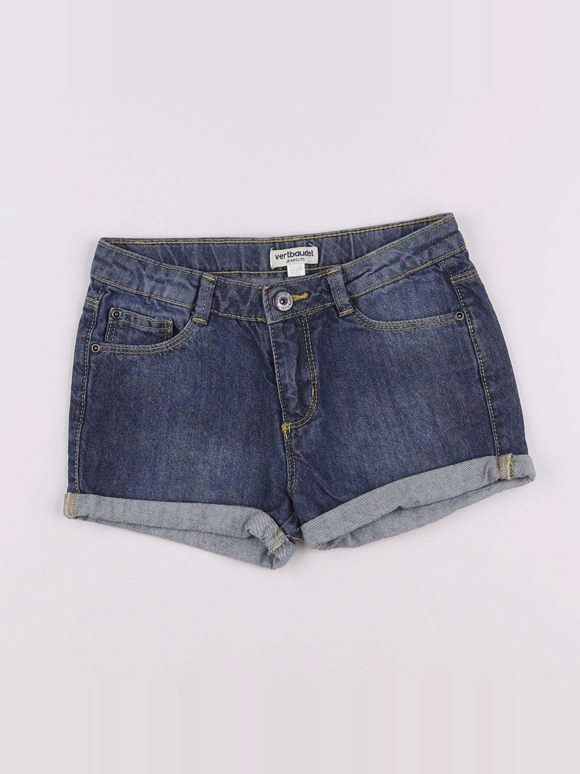 Vertbaudet - short bleu - 6 ans