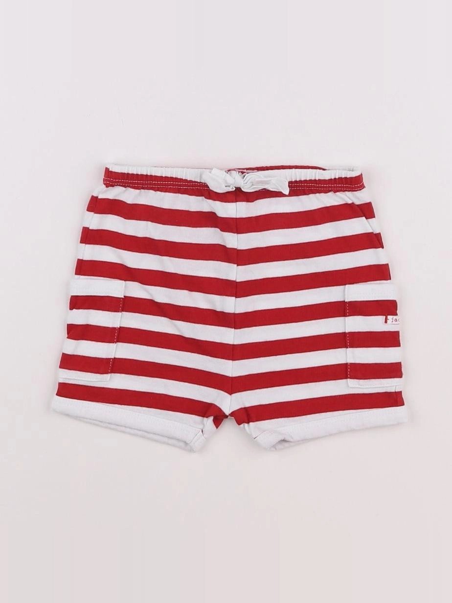 Jacadi - short rouge - 6 mois