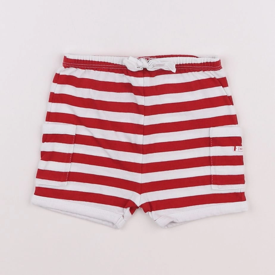 Jacadi - short rouge - 6 mois