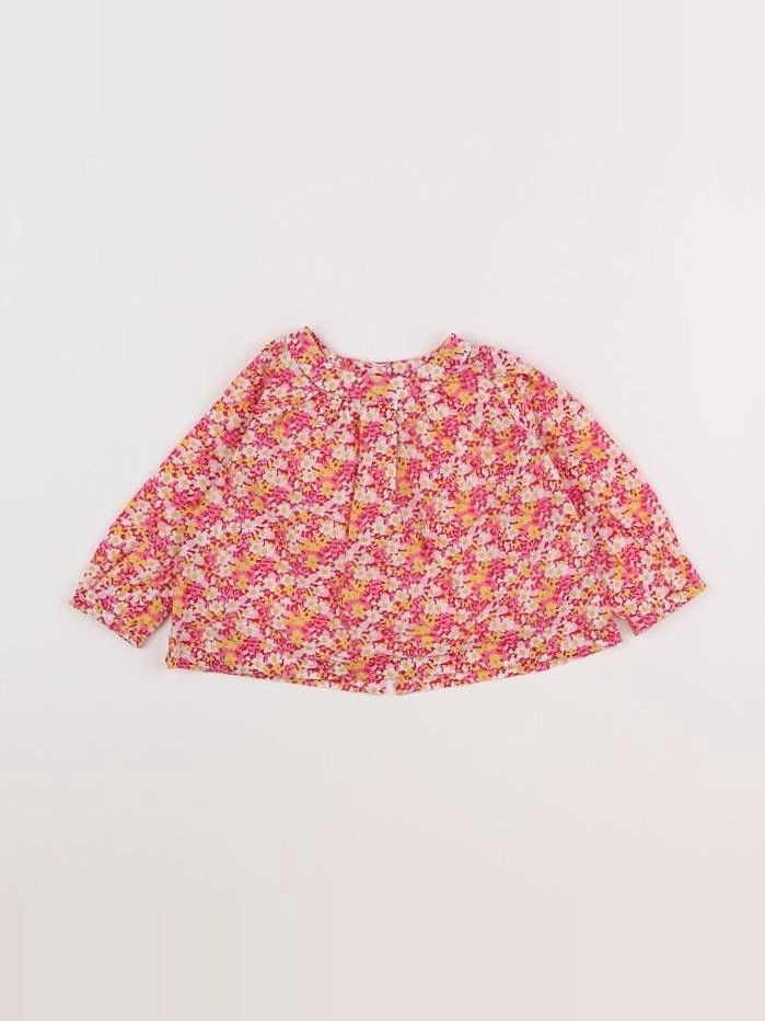 Jacadi - blouse liberty multicolore - 6 mois