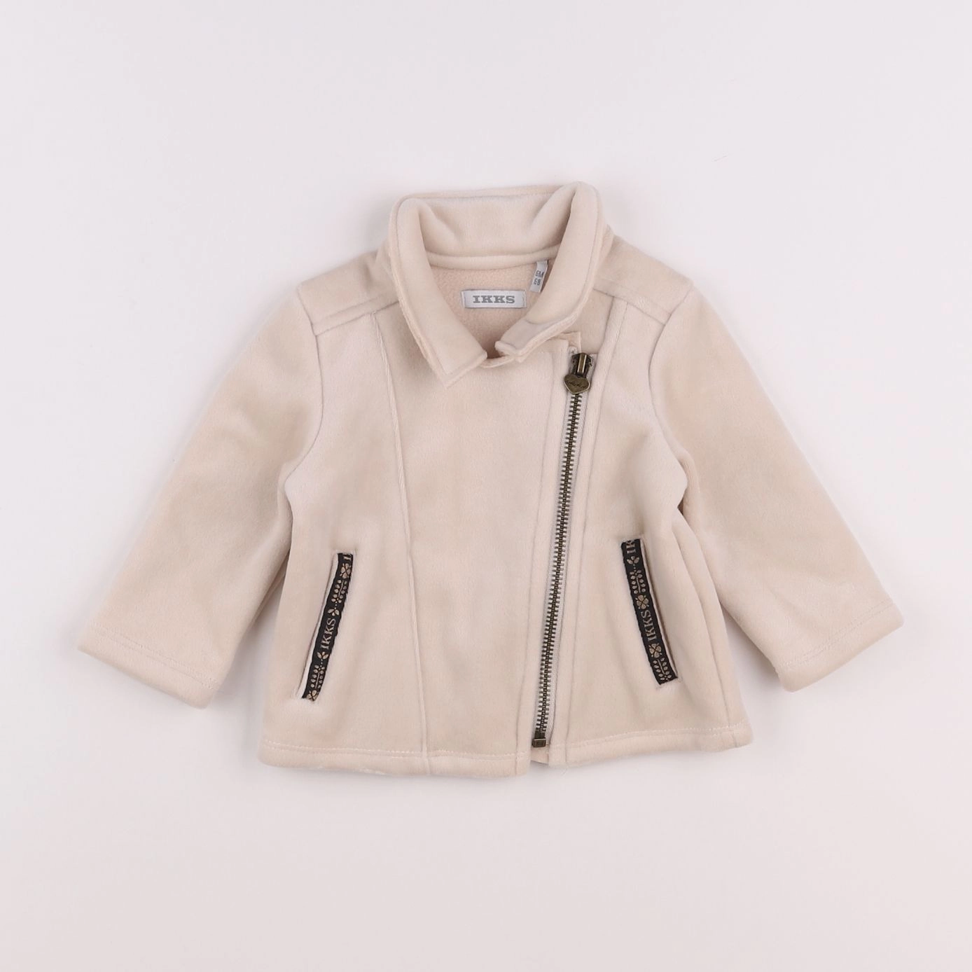 IKKS - veste beige - 6 mois