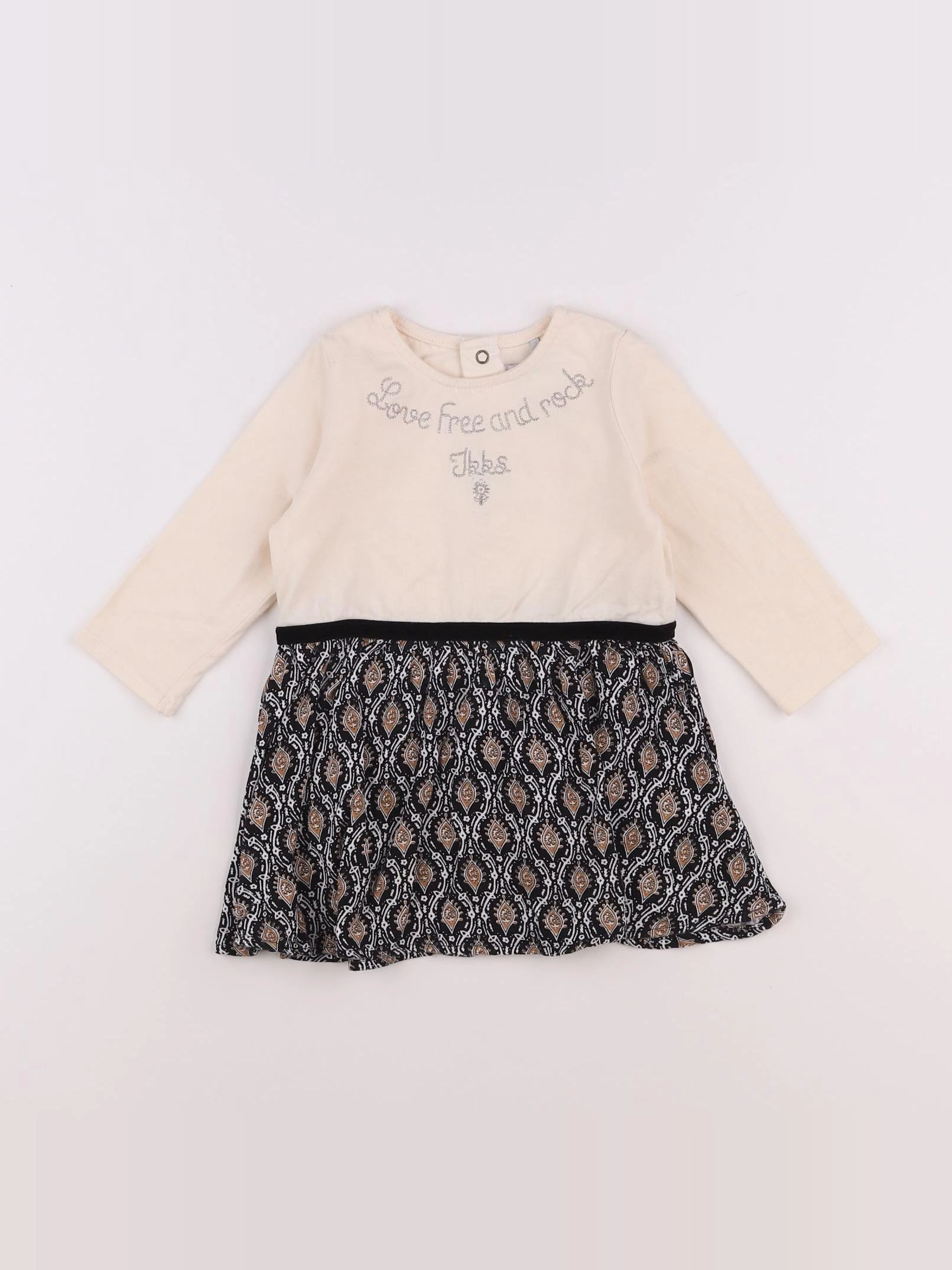 IKKS - robe beige - 18 mois