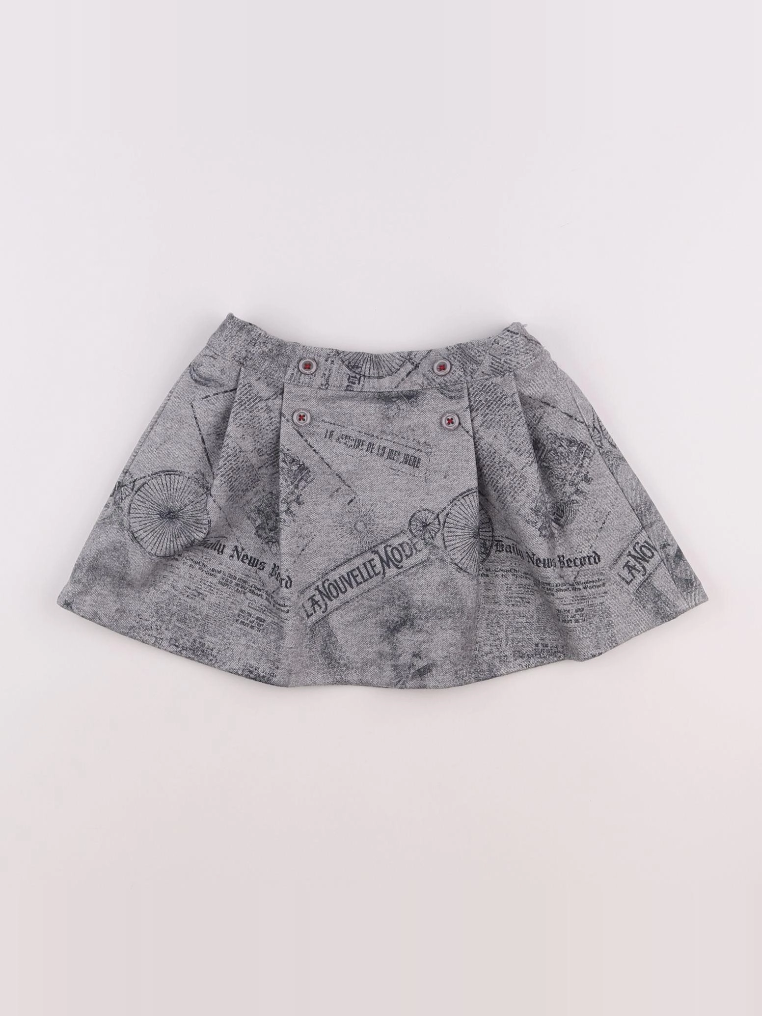 Tutto Piccolo - jupe gris - 5 ans