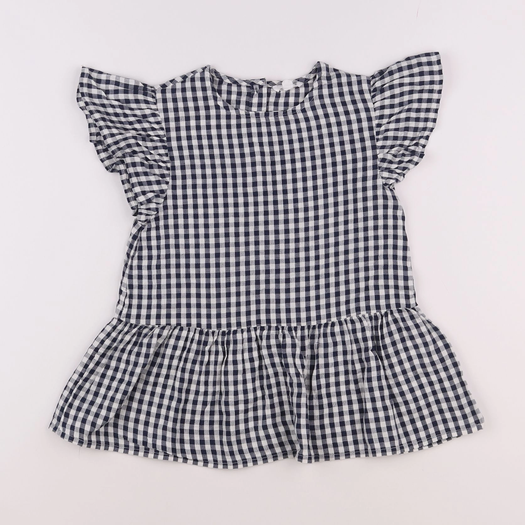 Vertbaudet - blouse bleu - 8 ans
