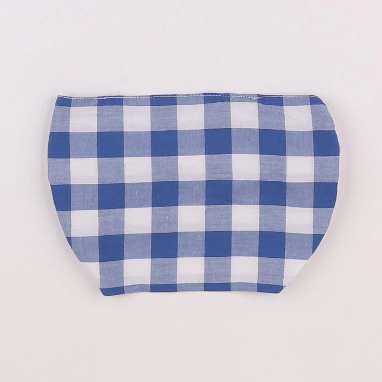 Vertbaudet - bandeau blanc, bleu - 3/6 mois