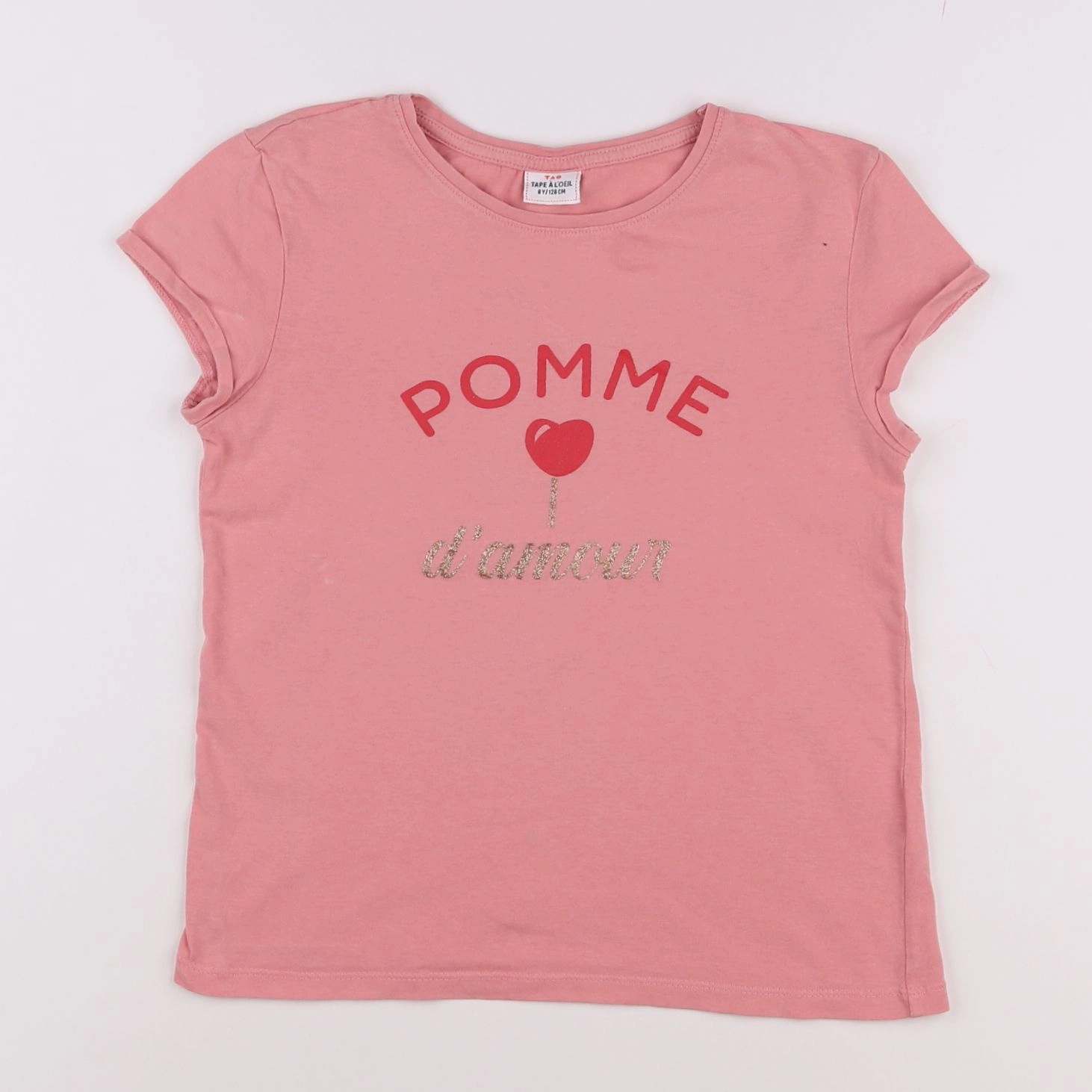 Tape à l'oeil - tee-shirt rose - 8 ans