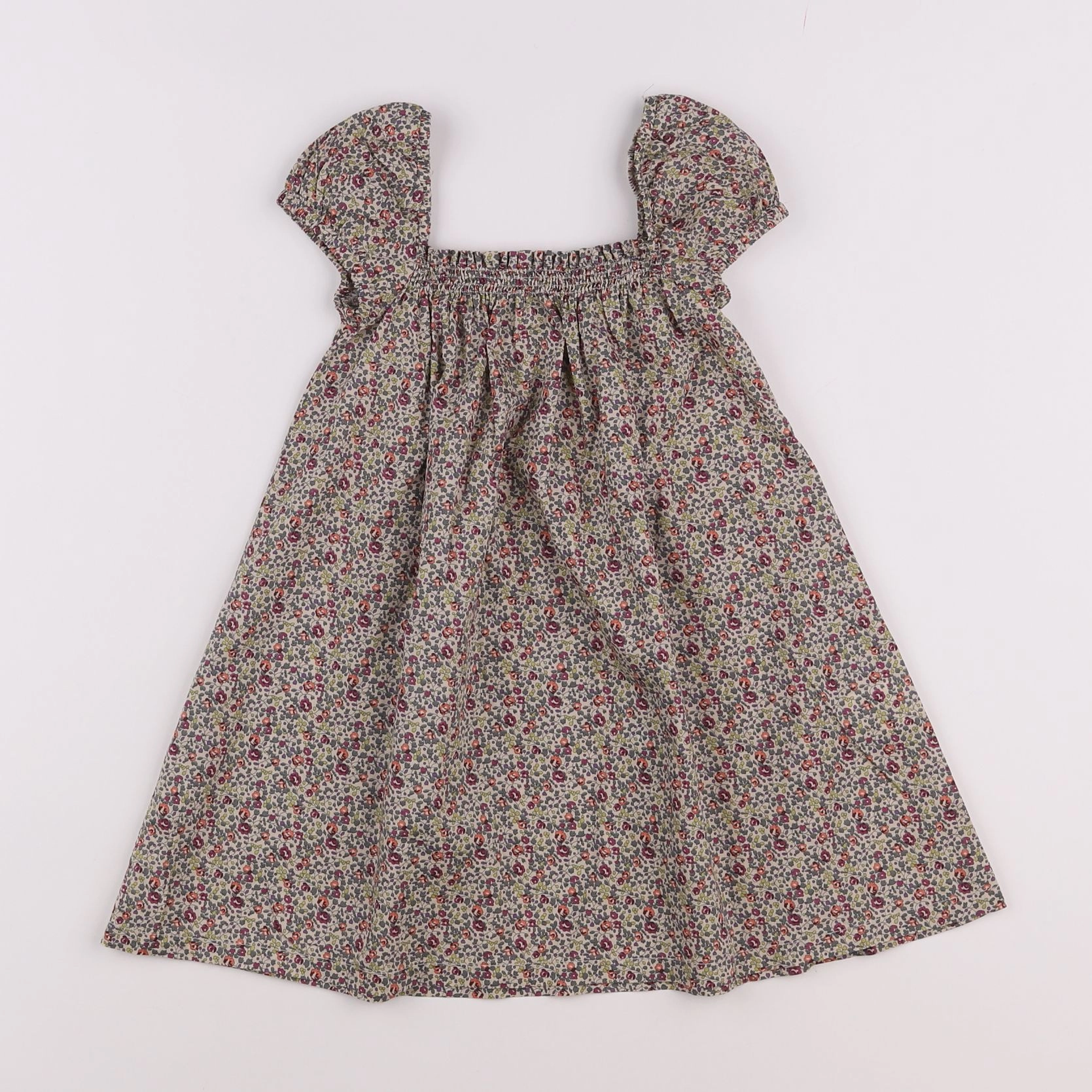 Emile et Ida - robe beige - 4 ans