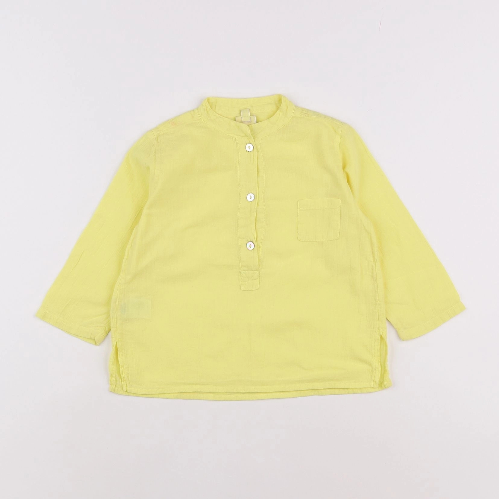 Bonton - polo jaune - 2 ans