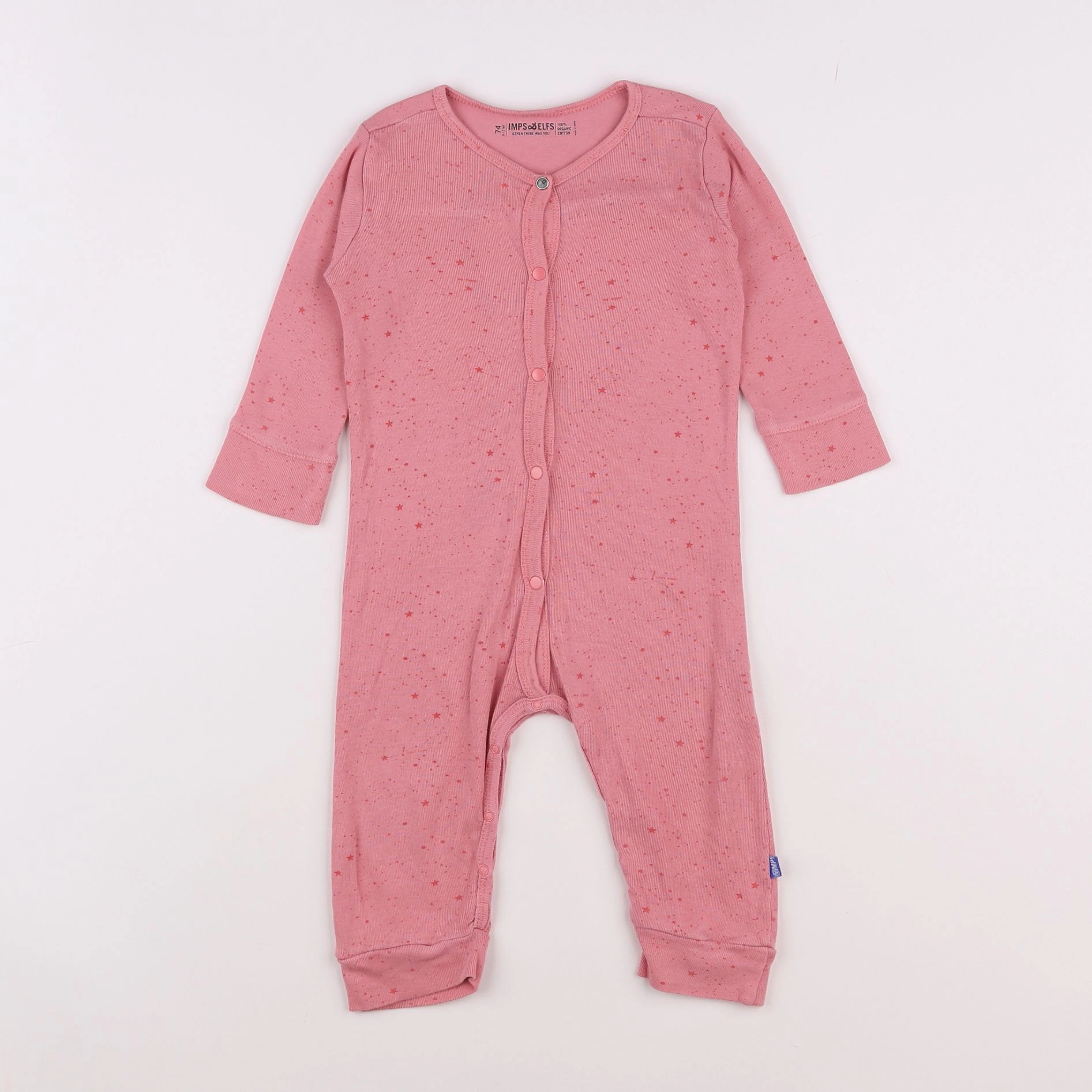 Imps & Elfs - pyjama coton rose - 9/12 mois