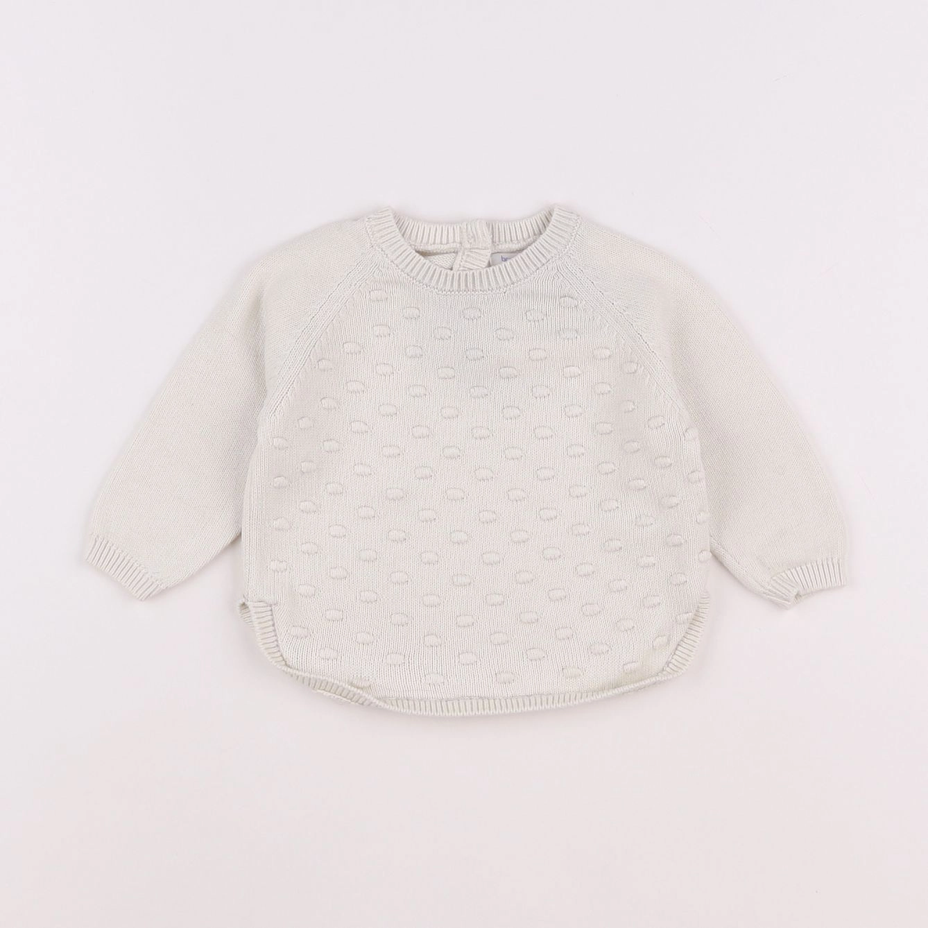 Boutchou - pull beige - 6 mois