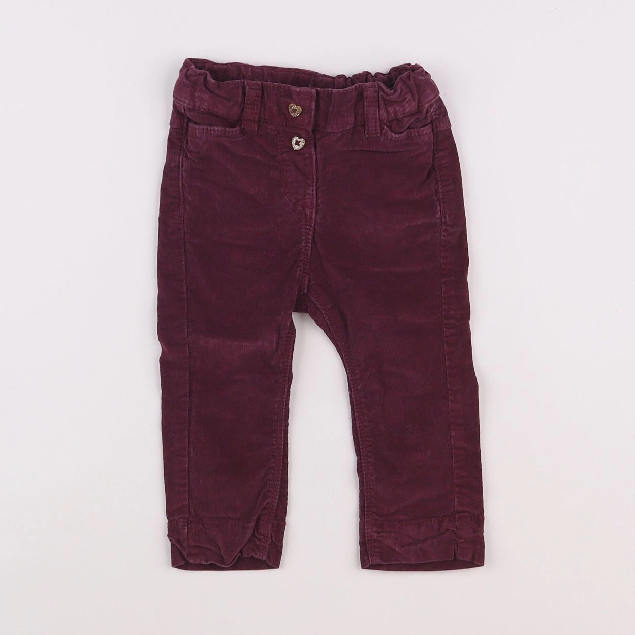 Tape à l'oeil - pantalon rouge - 6 mois