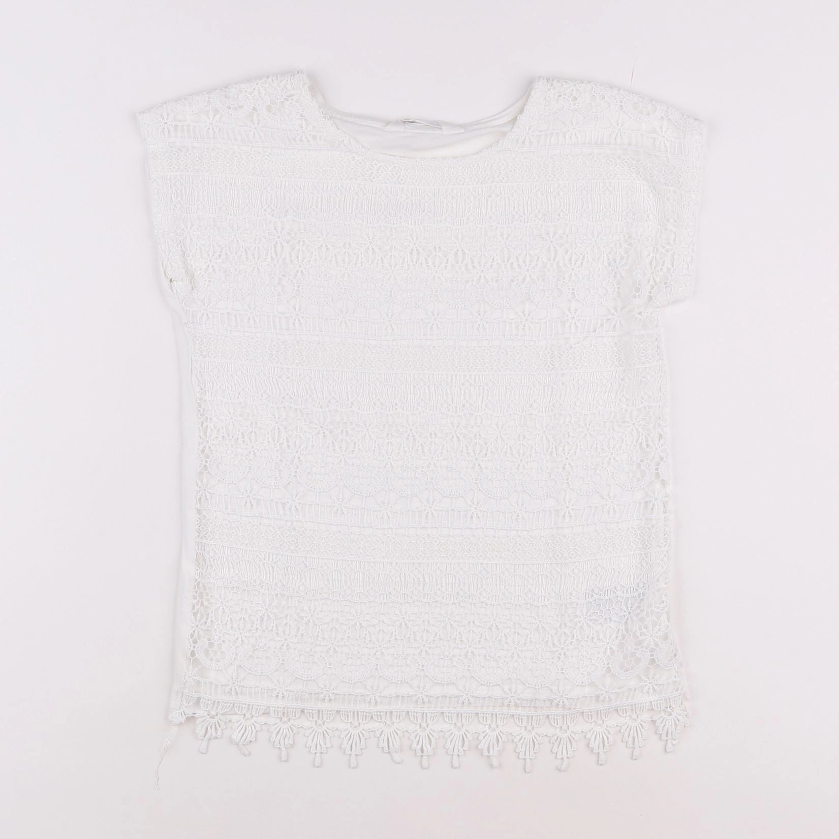 H&M - blouse blanc - 6/8 ans