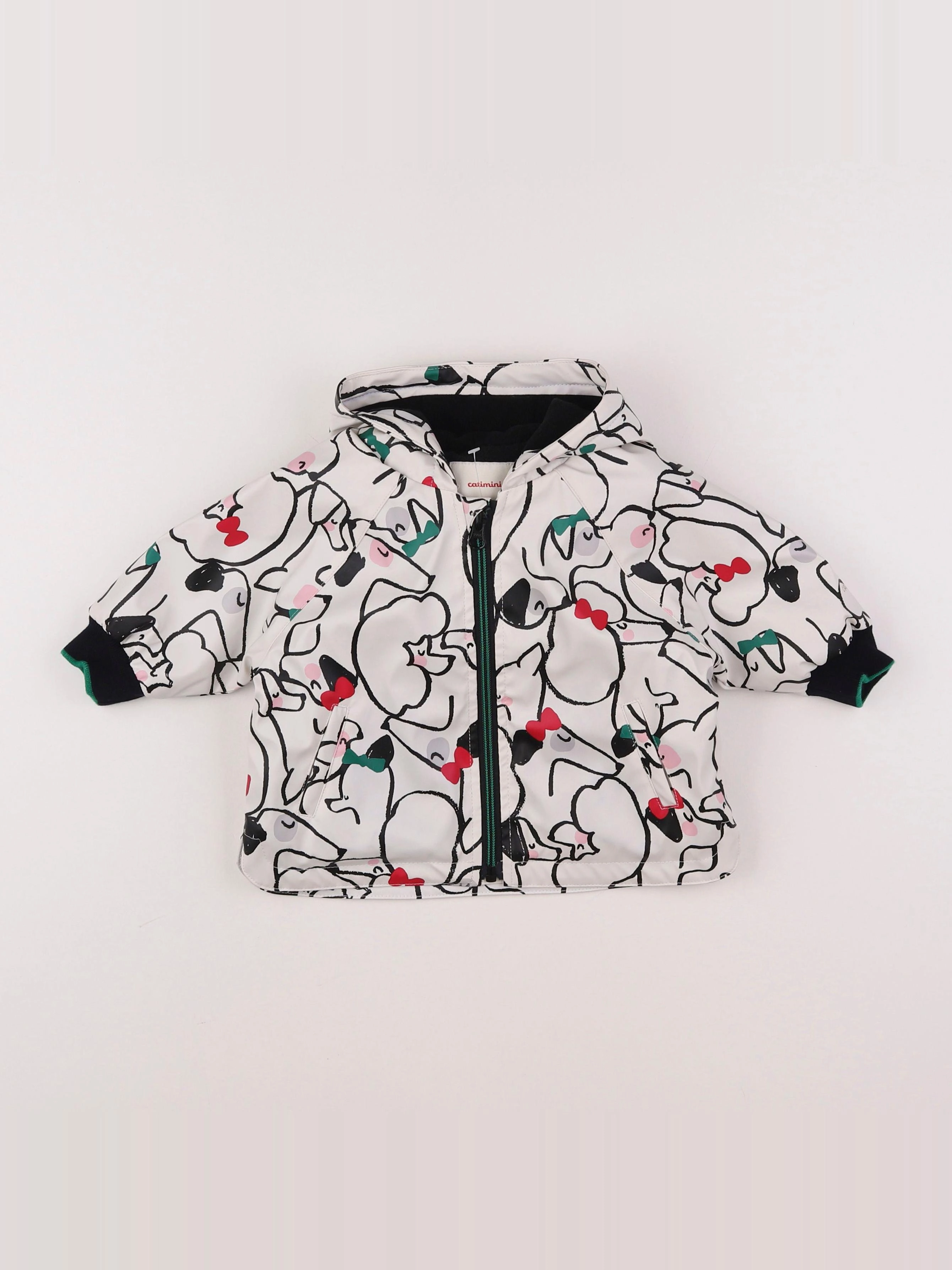 Catimini - imperméable blanc - 6 mois