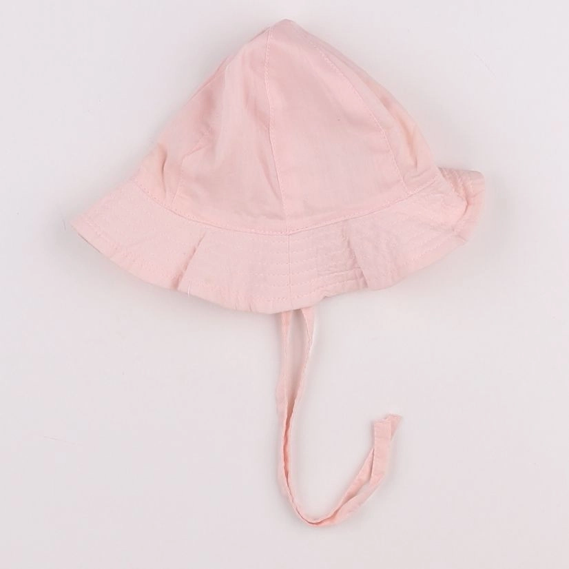 H&M - chapeau rose - 0/1 mois