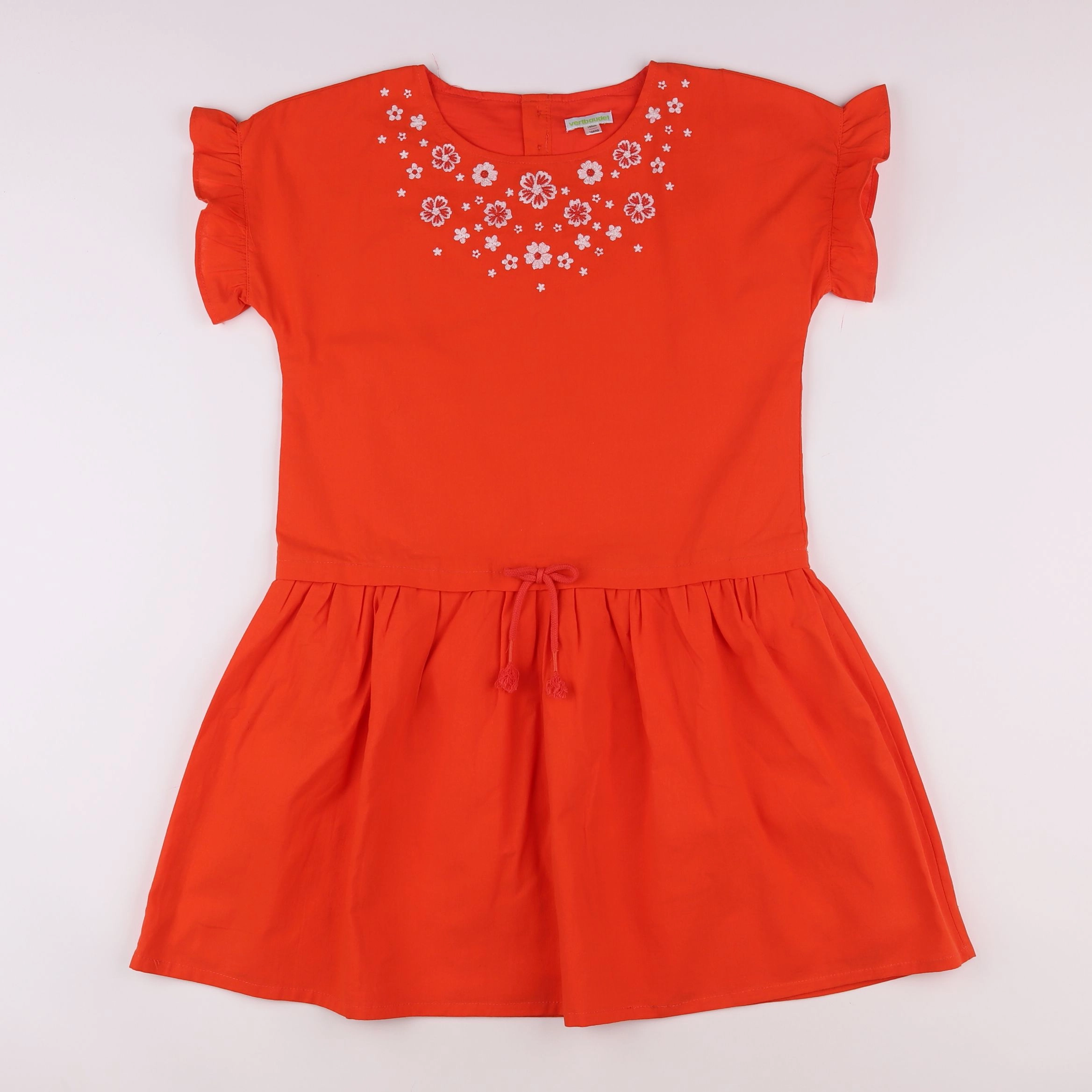 Vertbaudet - robe rouge - 12 ans