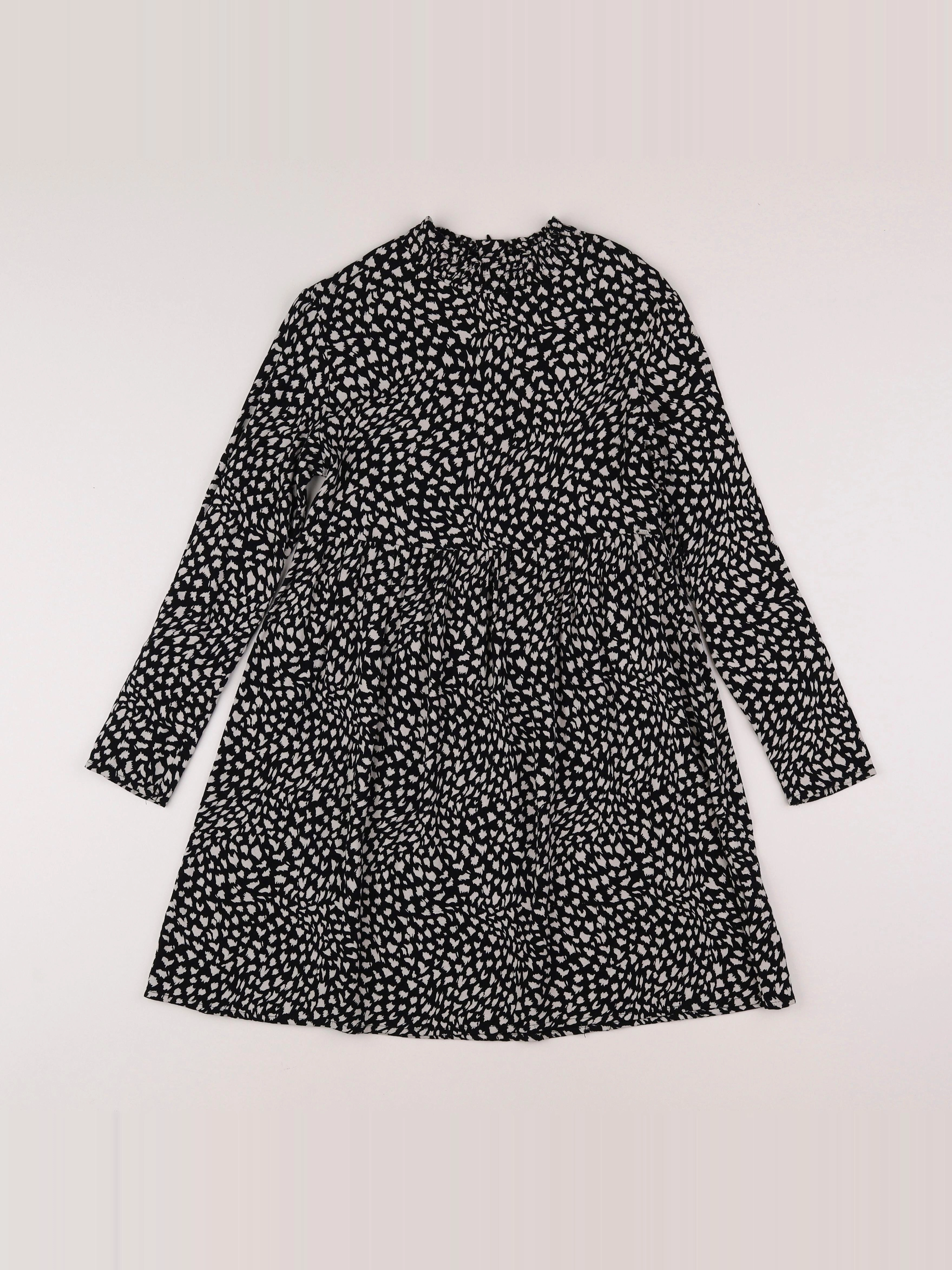 IKKS - robe noir - 10 ans