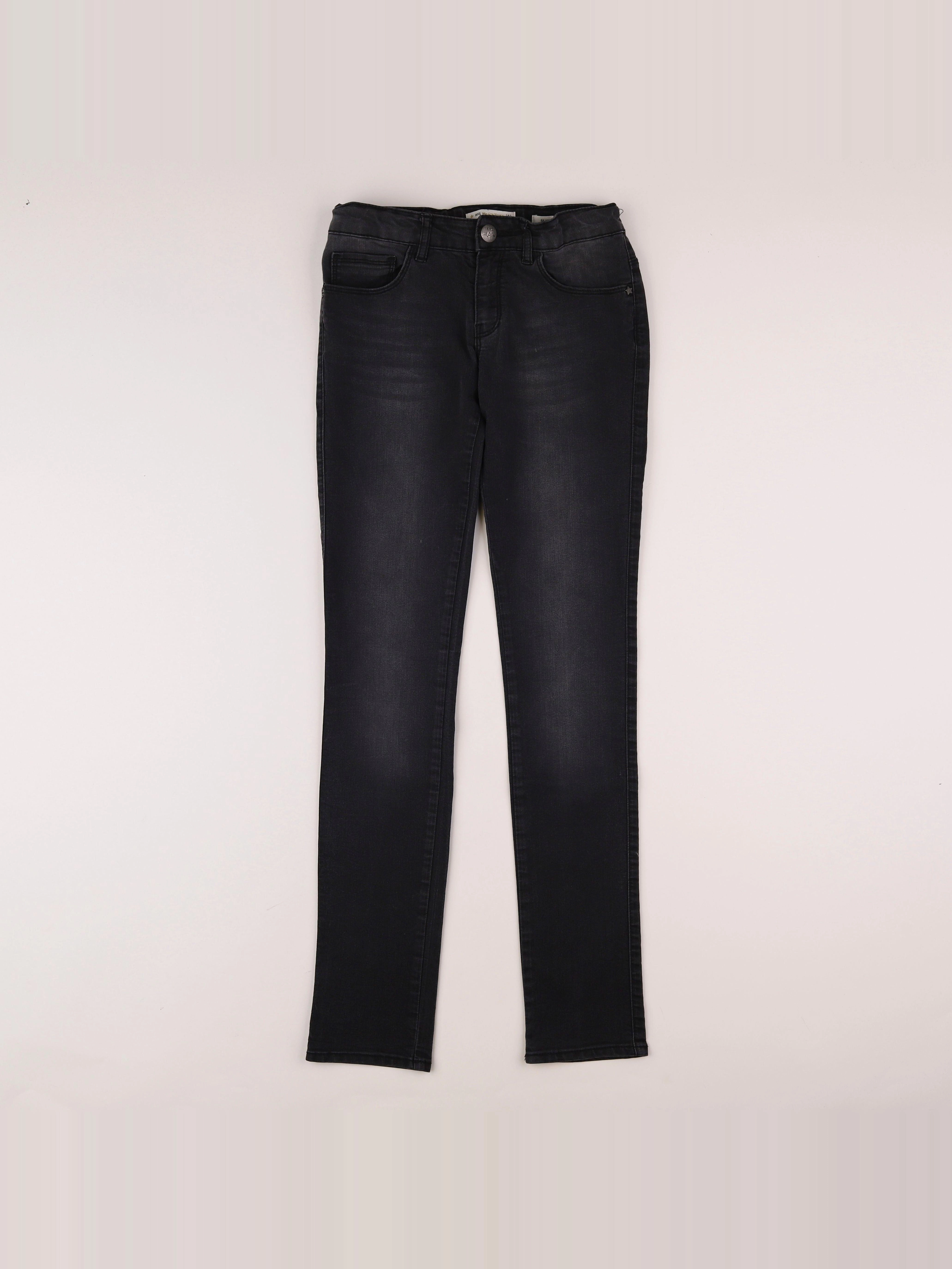 IKKS - jean gris - 14 ans