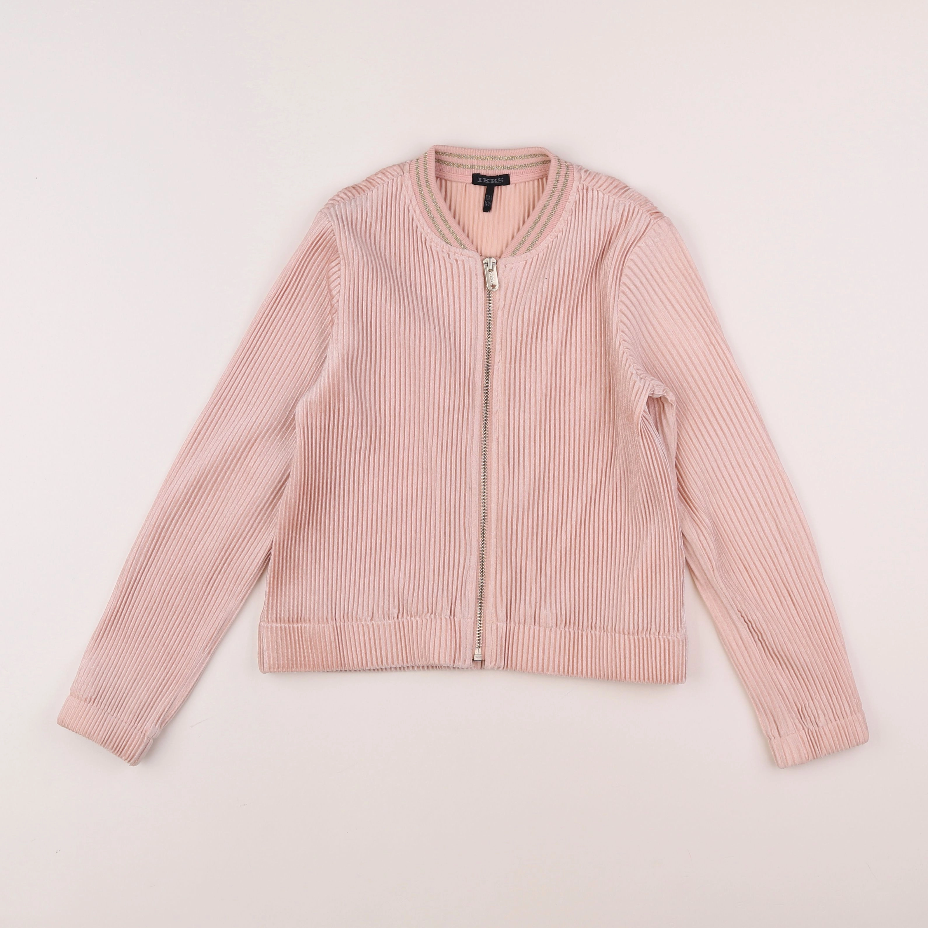 IKKS - veste rose - 10 ans