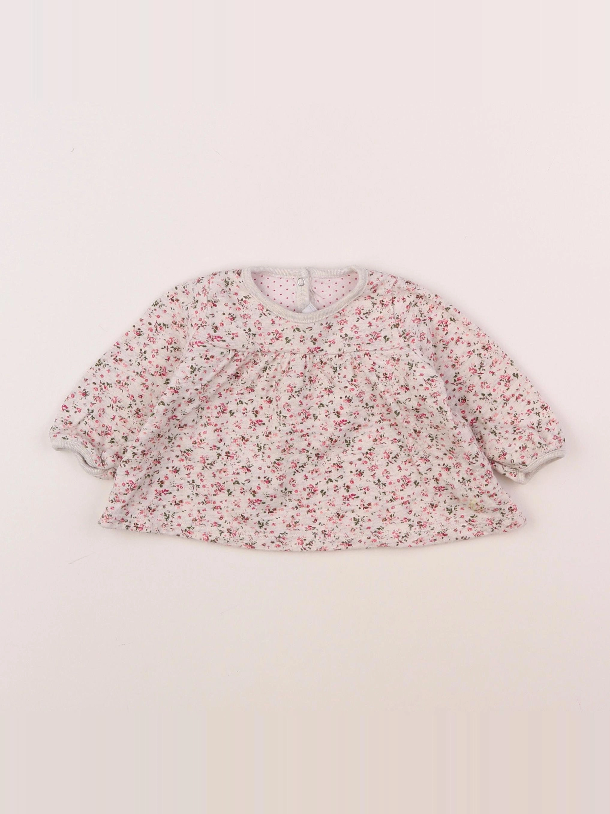 Petit Bateau - tee-shirt multicolore - 6 mois