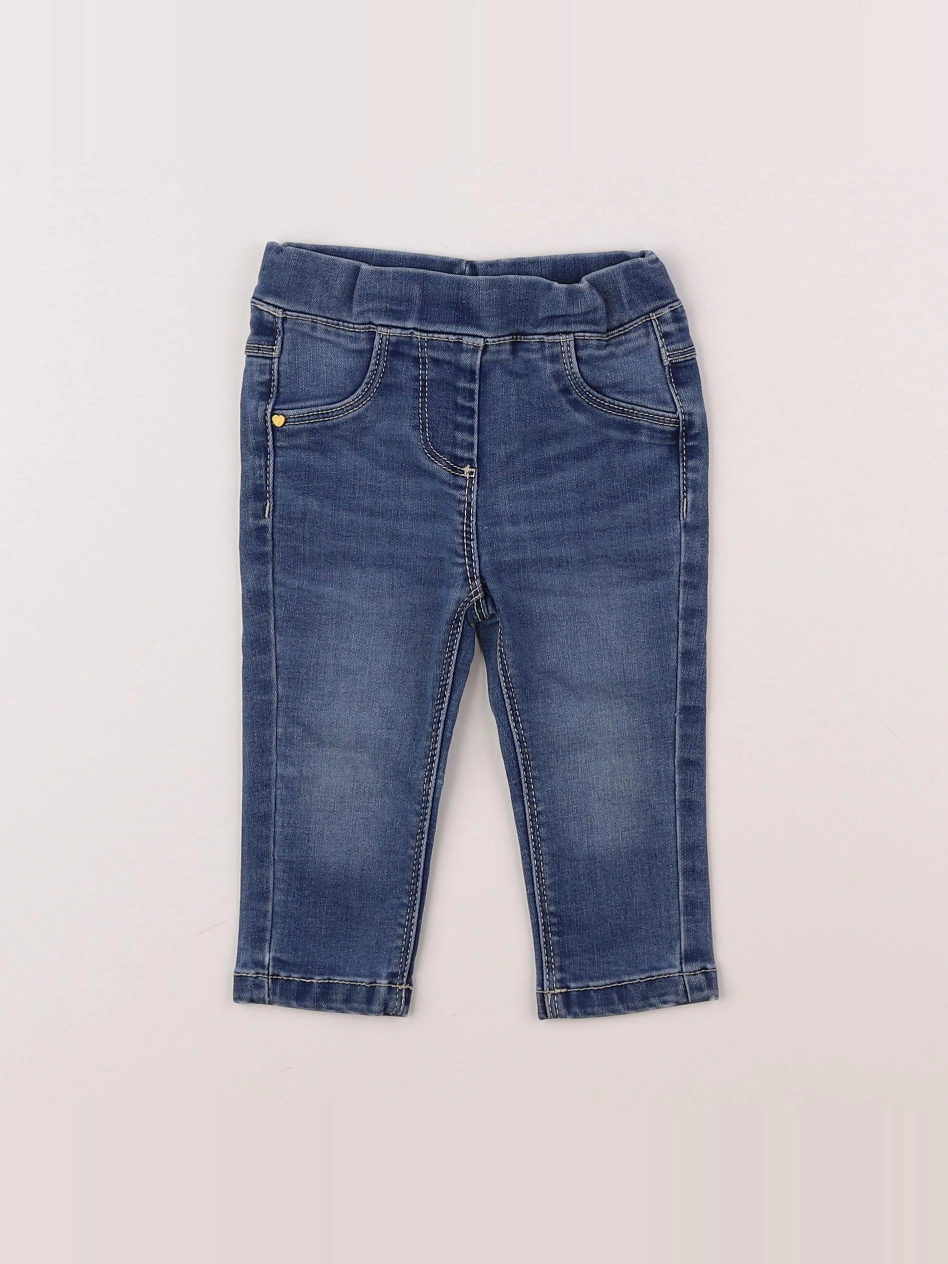 Tape à l'oeil - jegging bleu - 12 mois