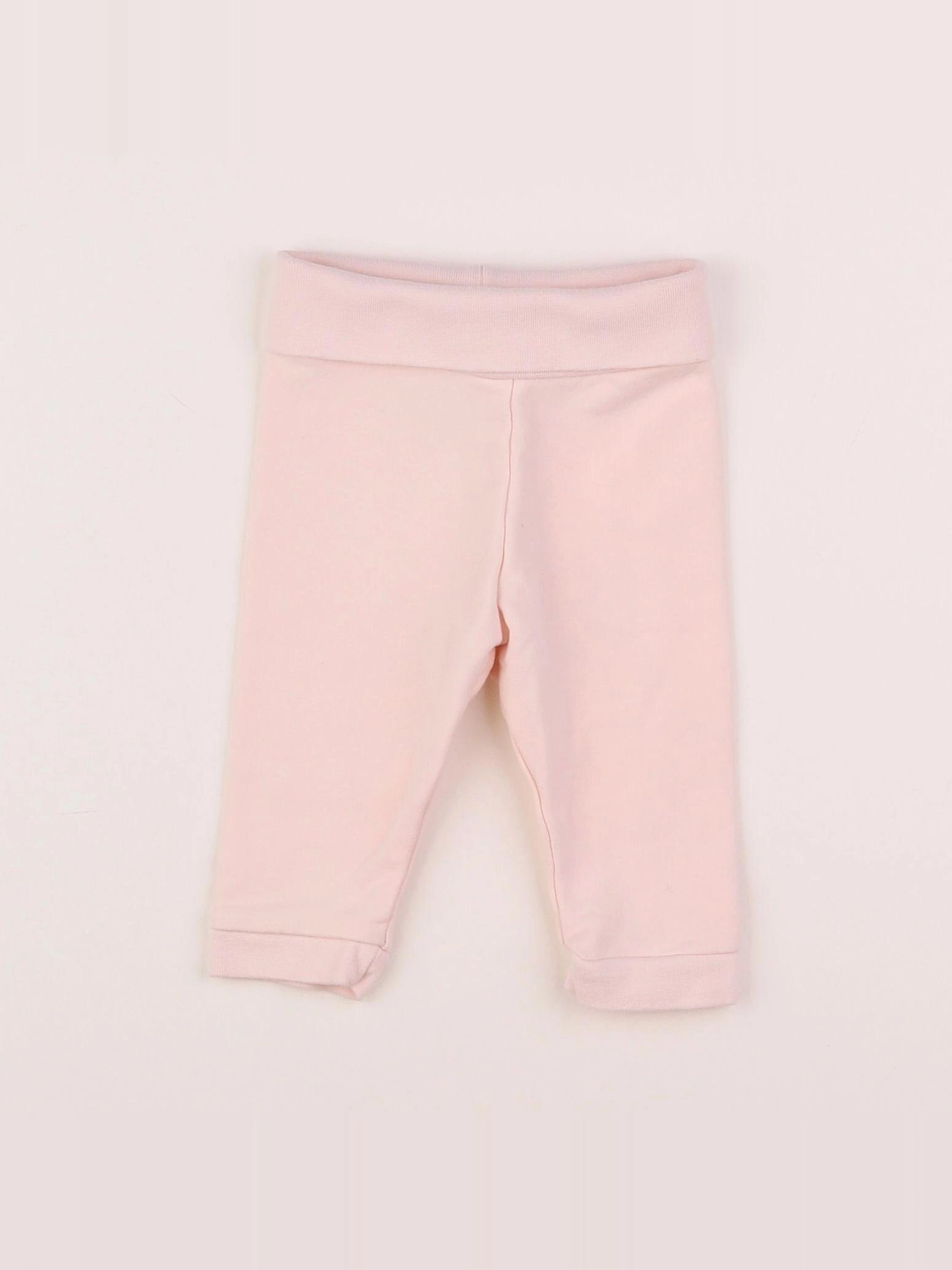 H&M - legging rose - 3 mois