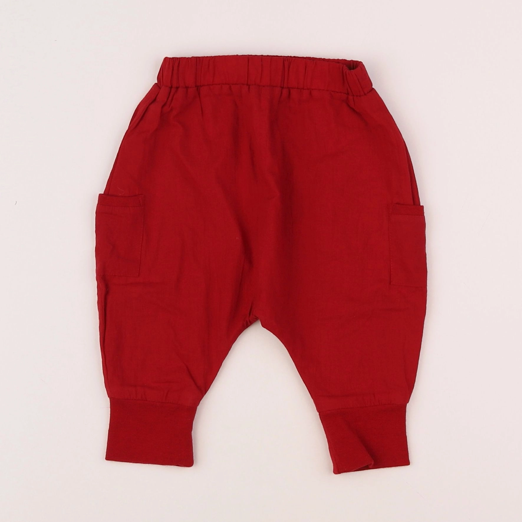 Boutchou - sarouel rouge - 3 mois