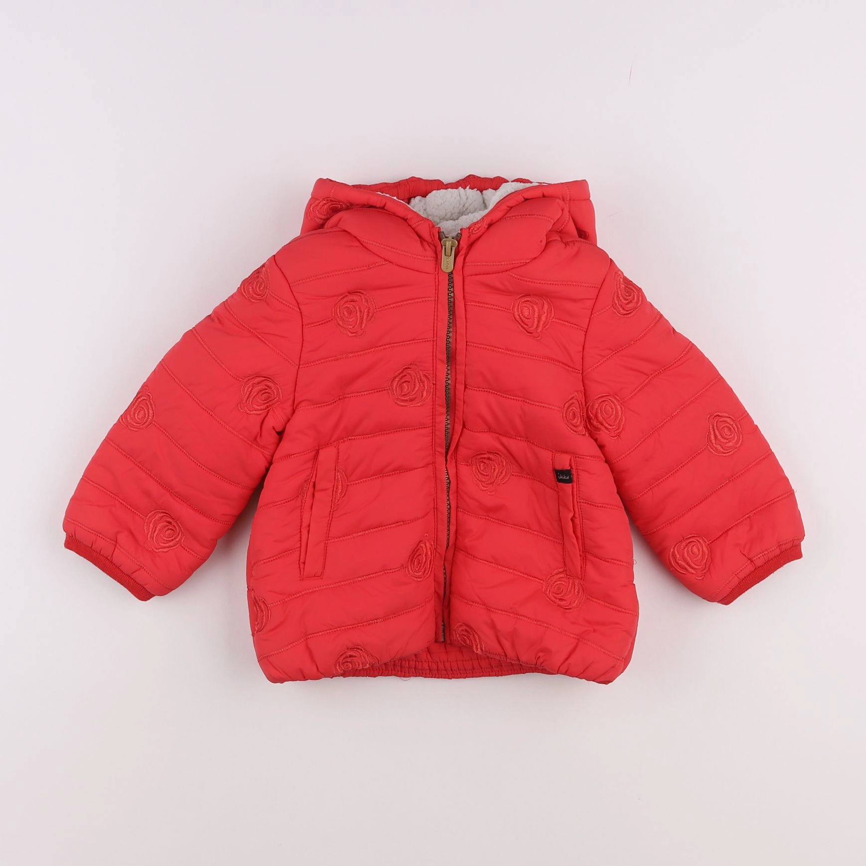 IKKS - doudoune rouge - 18 mois