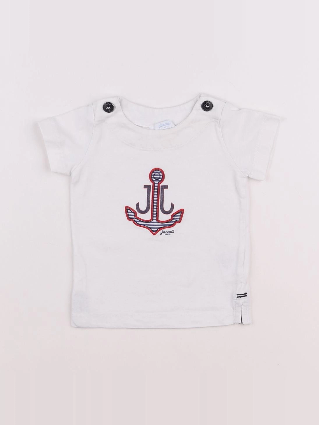 Jacadi - tee-shirt blanc - 6 mois