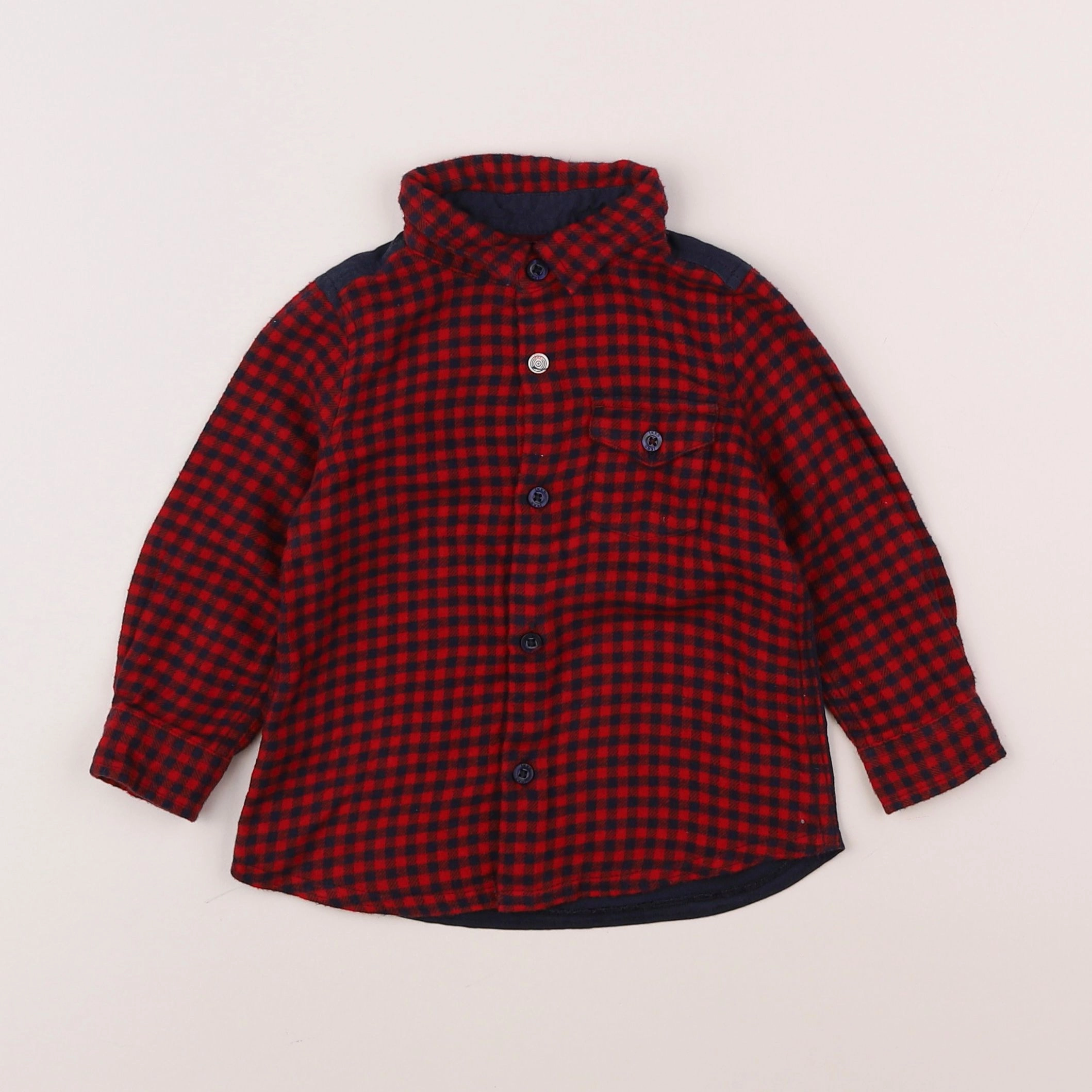 IKKS - chemise rouge - 12 mois
